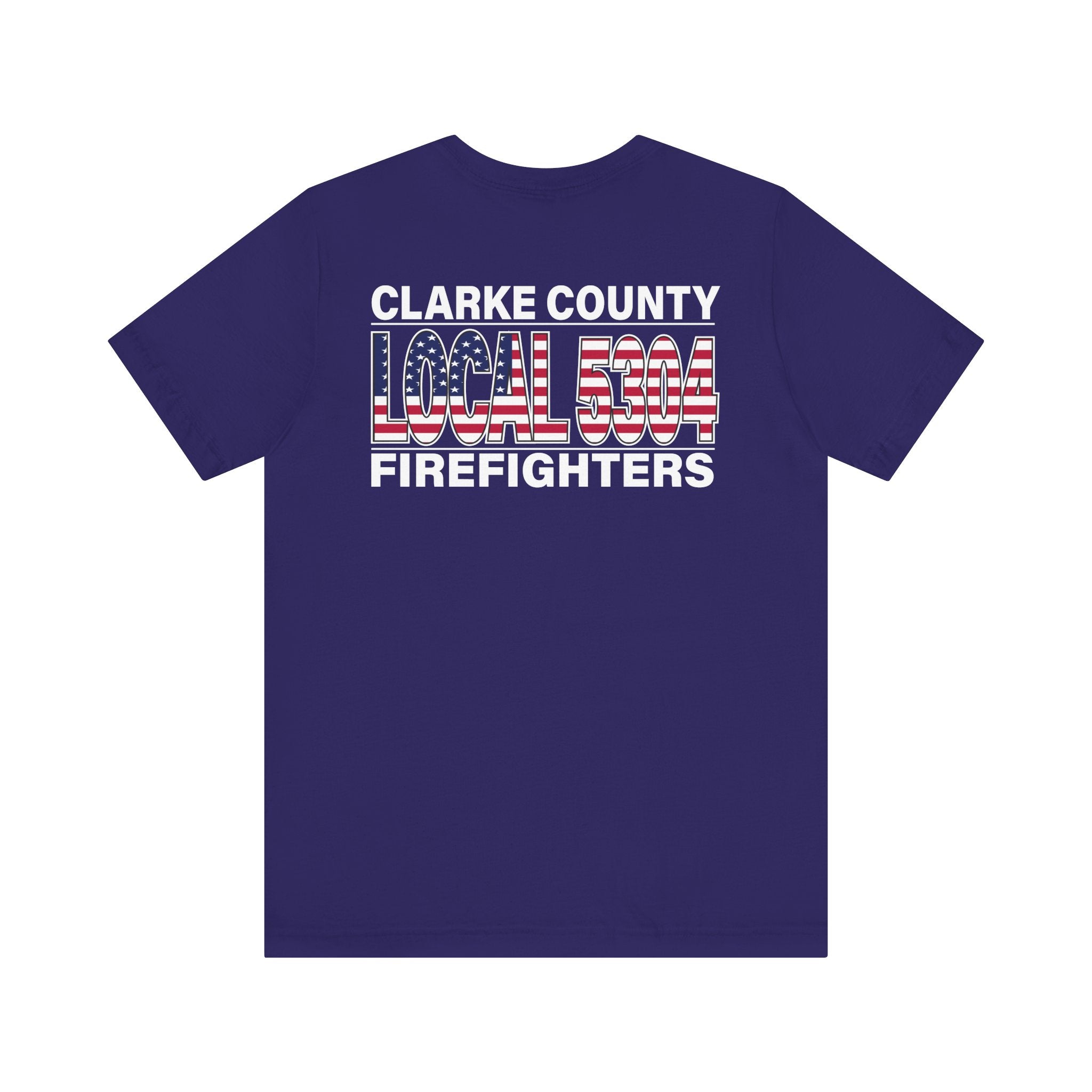 Clarke County Local 5304 version 3 (Portion of Proceeds go to Local 5304) - Bella+Canvas Soft Jersey Cotton Unisex Tee