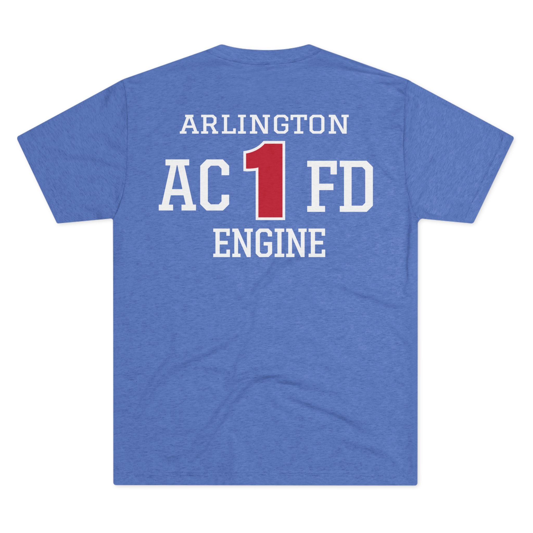 Arlington Engine 1 - NextLevel Tri-Blend Crew Tee