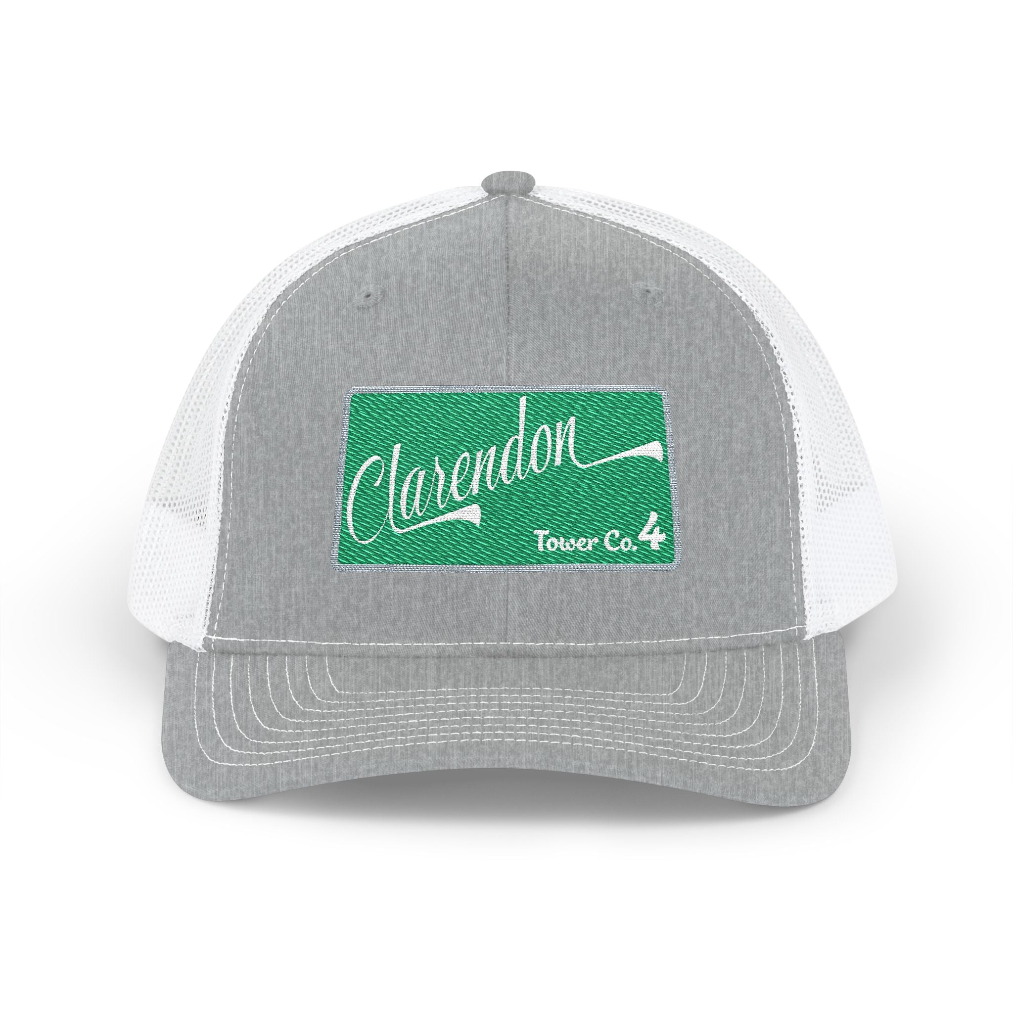 Clarendon Tower co 4 - Snapback Trucker (Richardson 112 Style Hat)