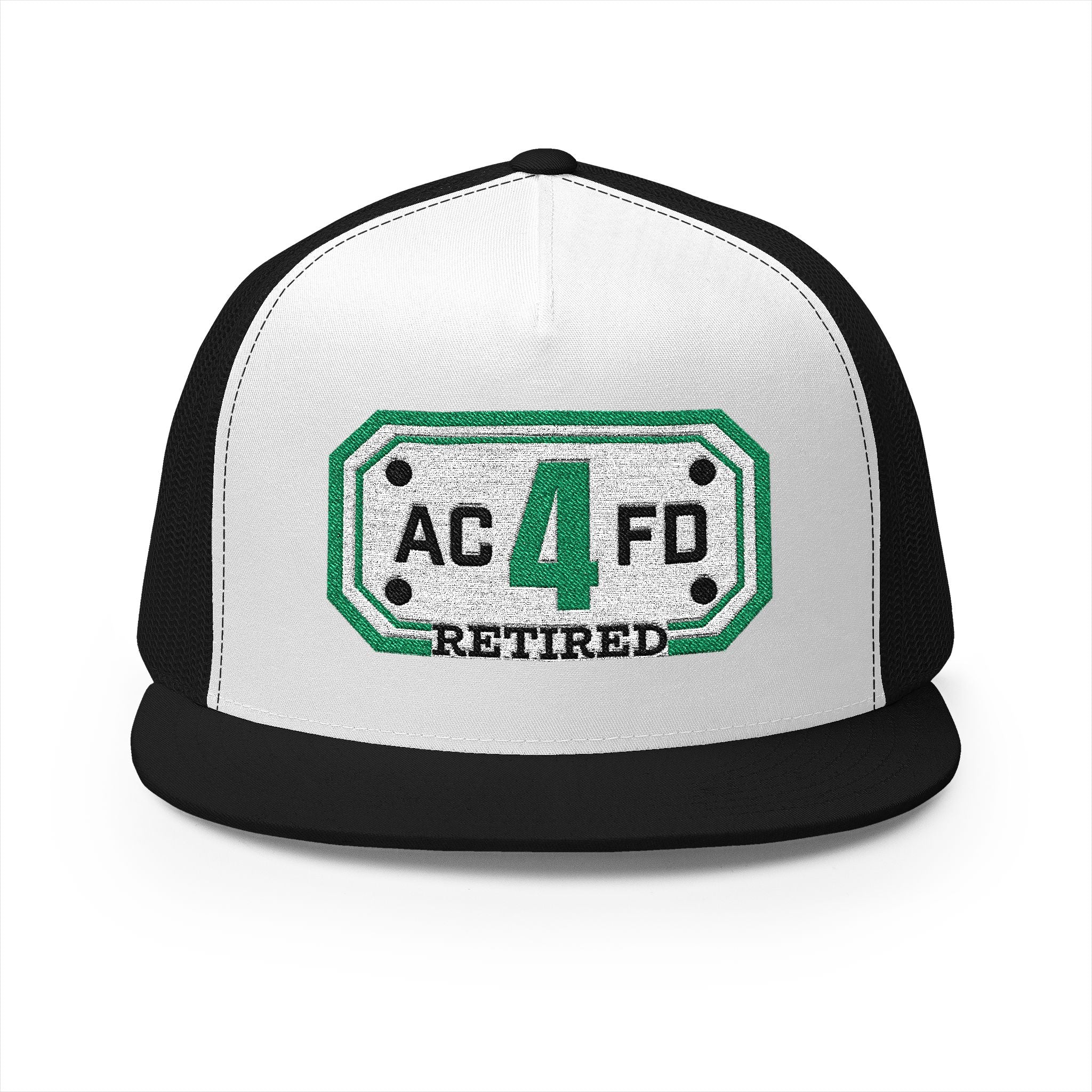 Retired Arlington Tower 4 - 5 Panel Trucker Cap (Embroidery)