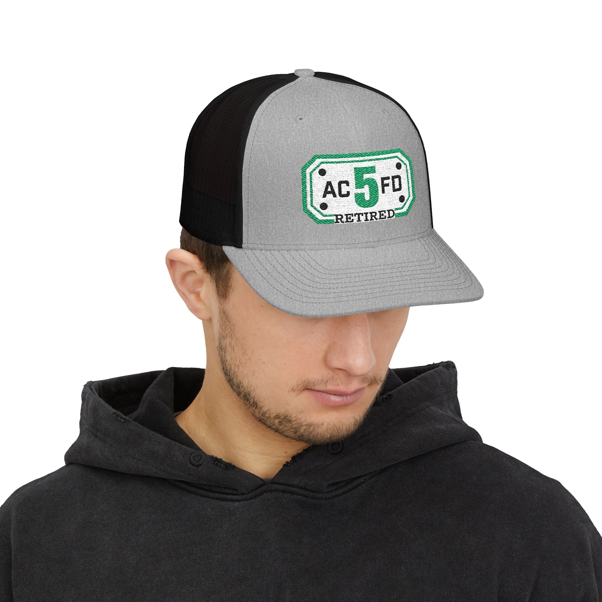Retired ACFD Truck 5 - Snapback Trucker (Richardson 112 Style Hat)