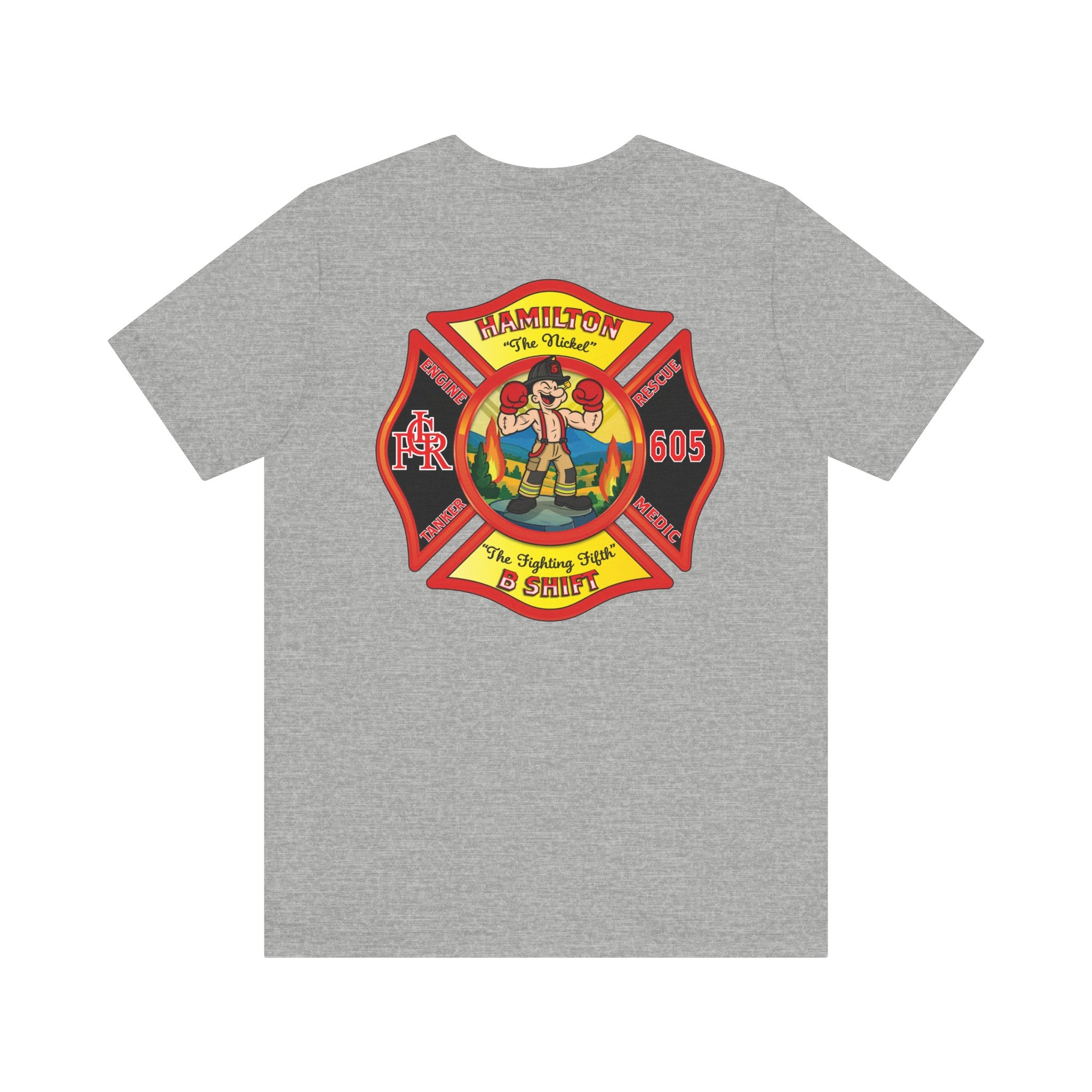 LCFR Hamilton Station 5 version 5 - Bella+Canvas Soft Unisex Tee