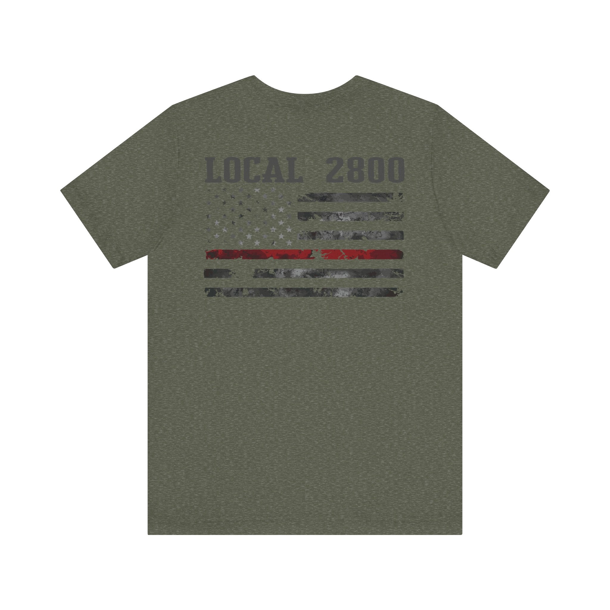 Local 2800 Flag - Bella+Canvas Soft Unisex Tee-
