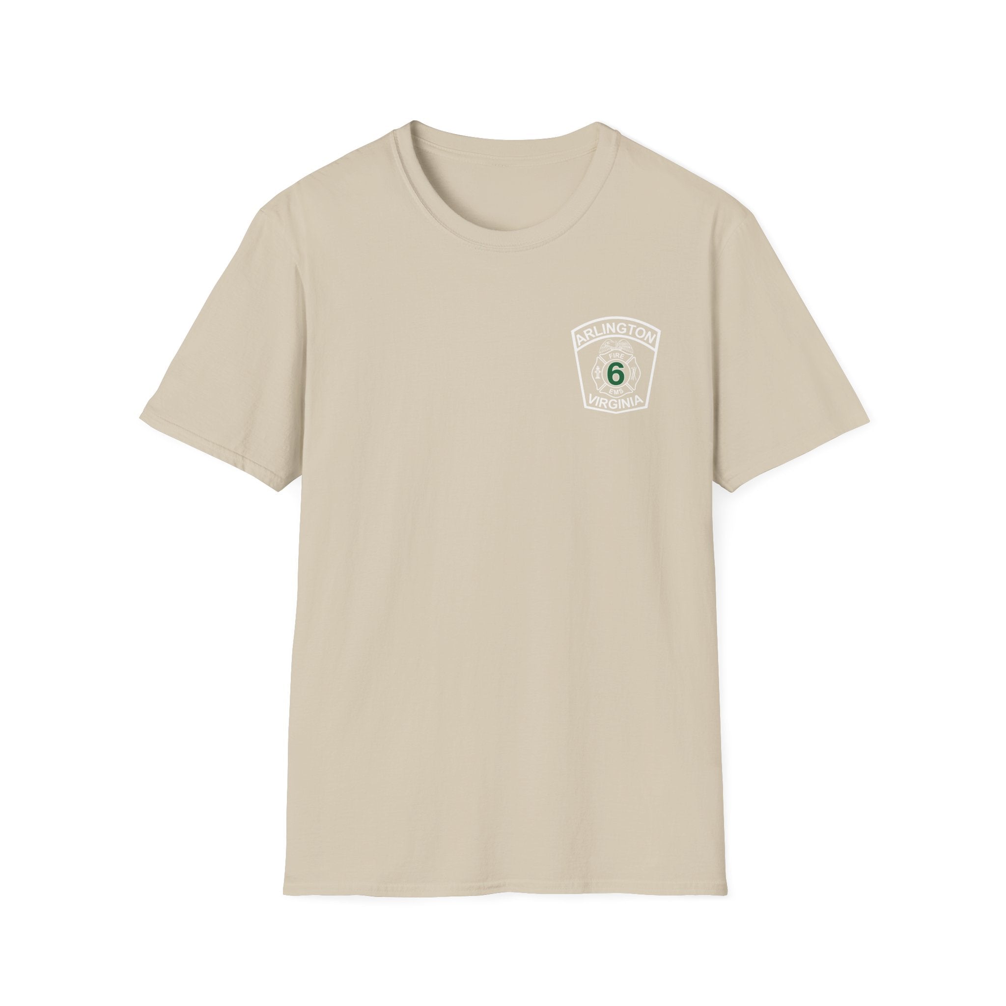 Truck 6 Falls Church - Gildan Soft Cotton Softstyle T-Shirt