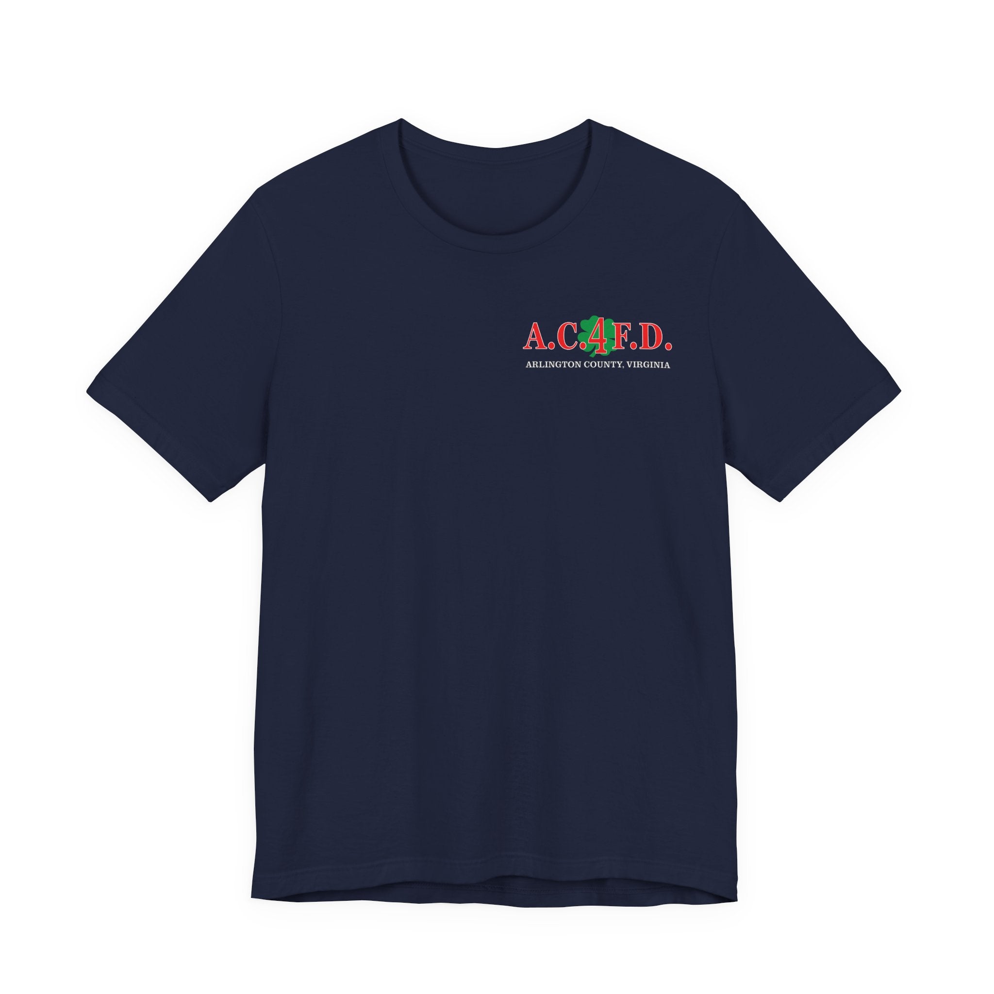 Station 4 Clover Back - Bella+Canvas Soft Unisex Tee