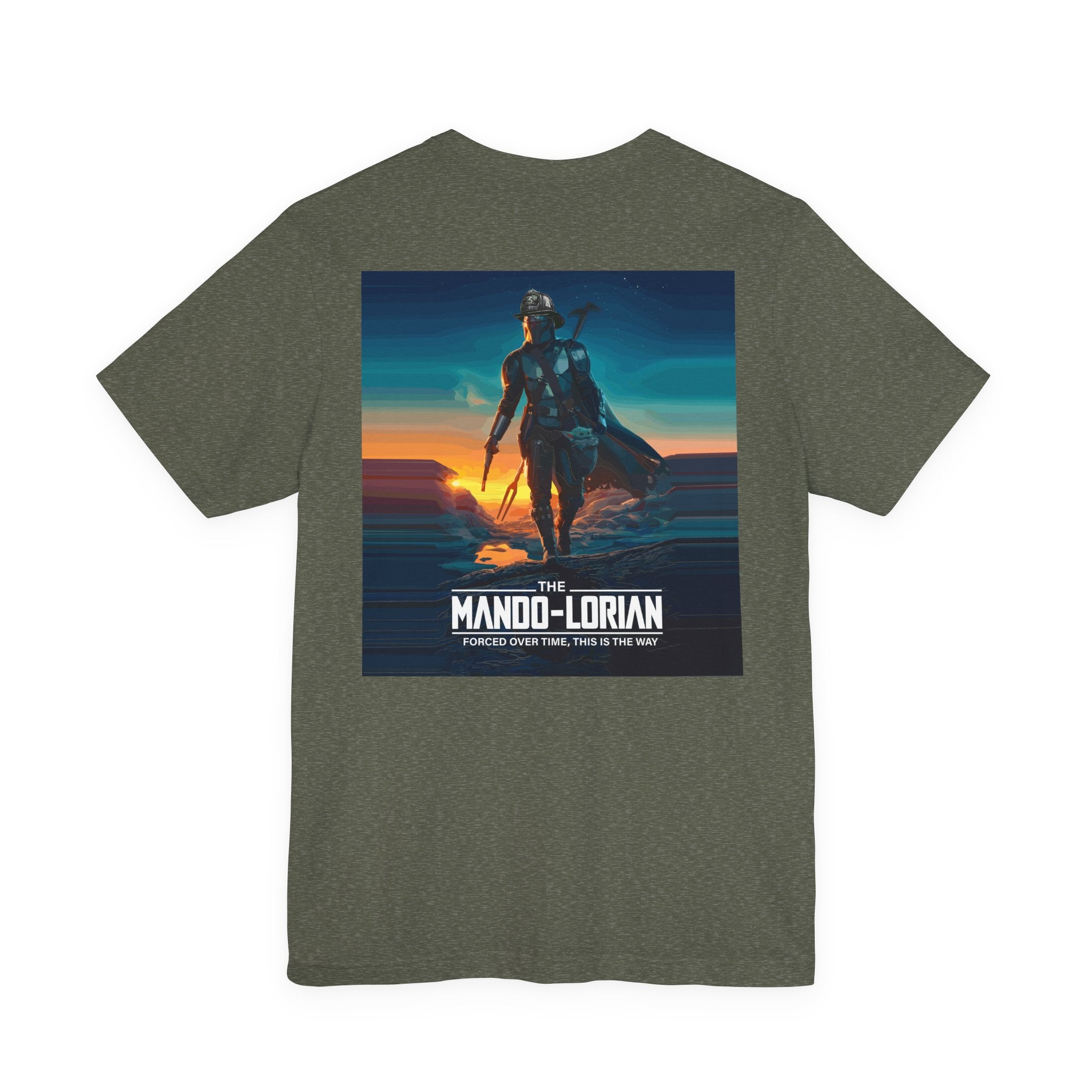 Mando-Lorian Forced Overtime - Bella+Canvas Soft Unisex Tee