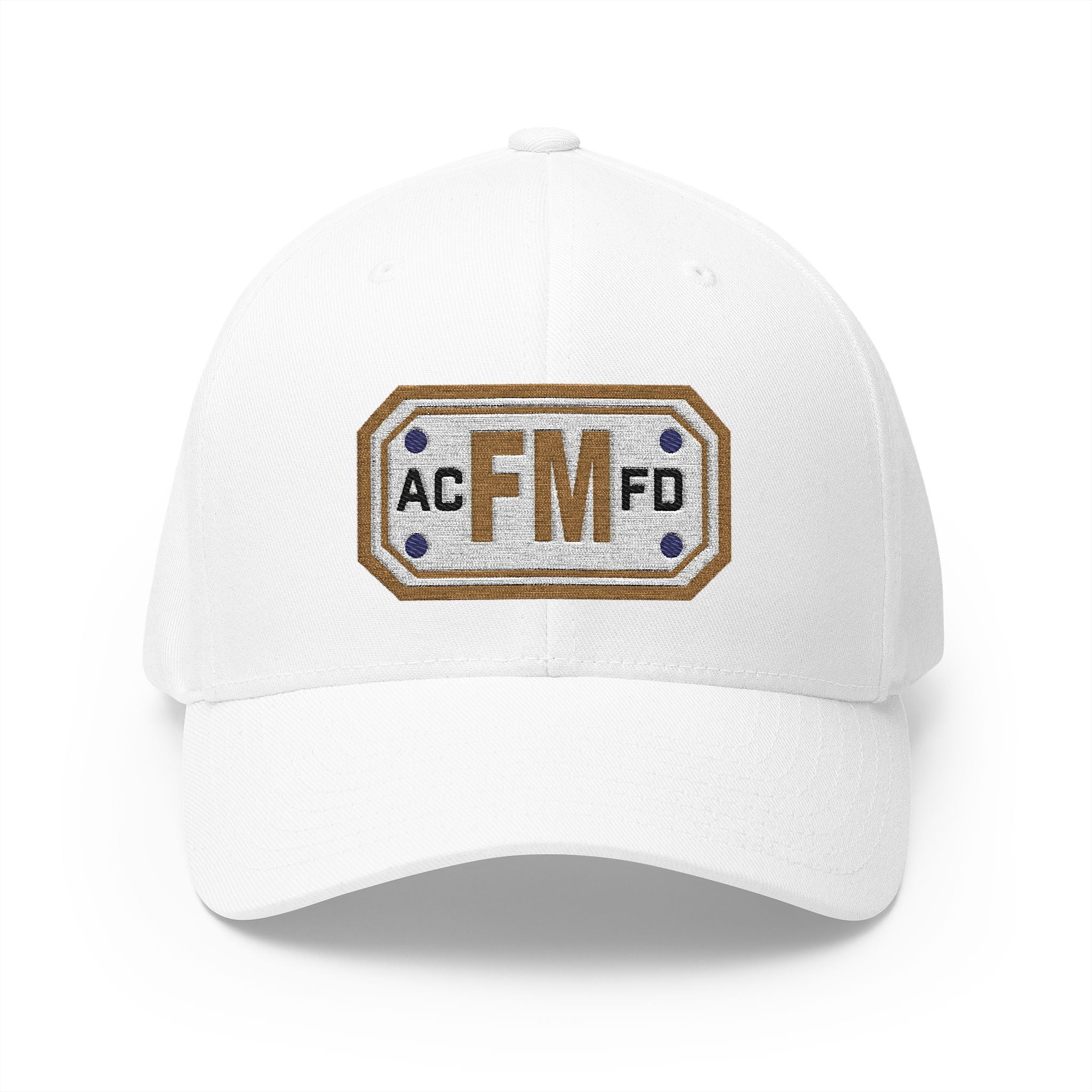 Arlington Fire Marshal Gold - FLEXFIT Closed-Back Structured Cap (Embroidery)