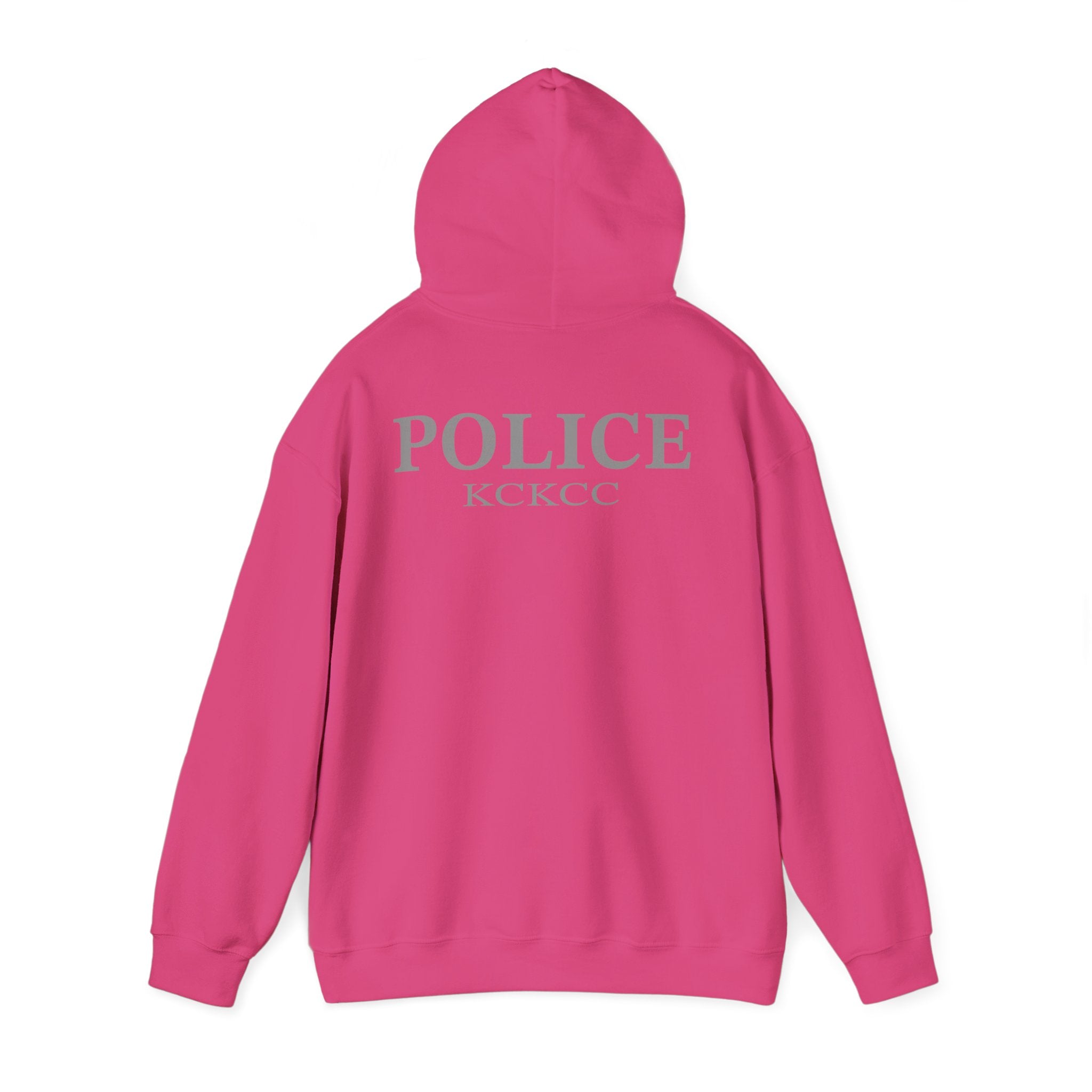 Kansas City College Police Grey Patch - Unisex Heavy Blend™ Hooded Sweatshirt