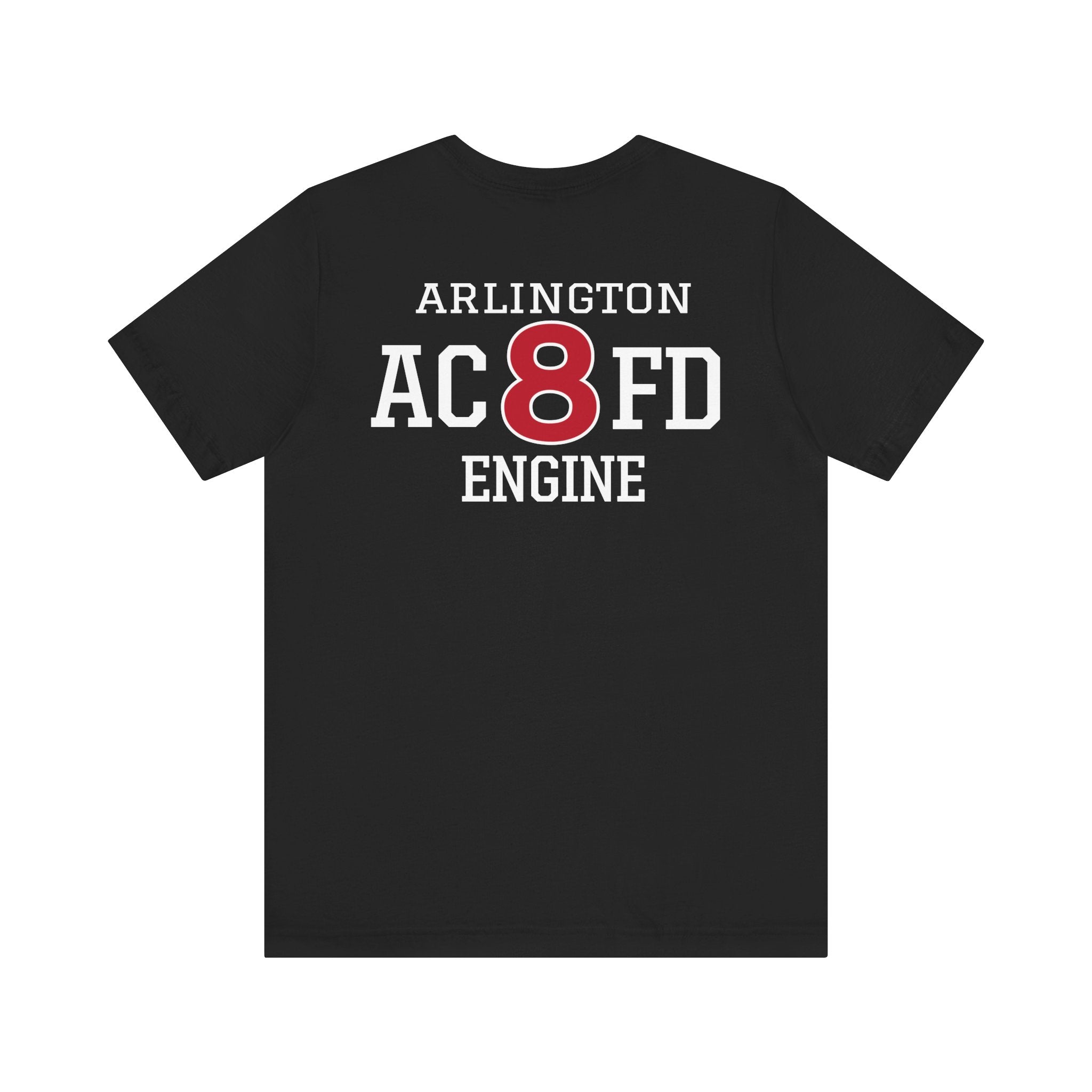 Engine 8 Arlington - Bella+Canvas Soft Unisex Tee