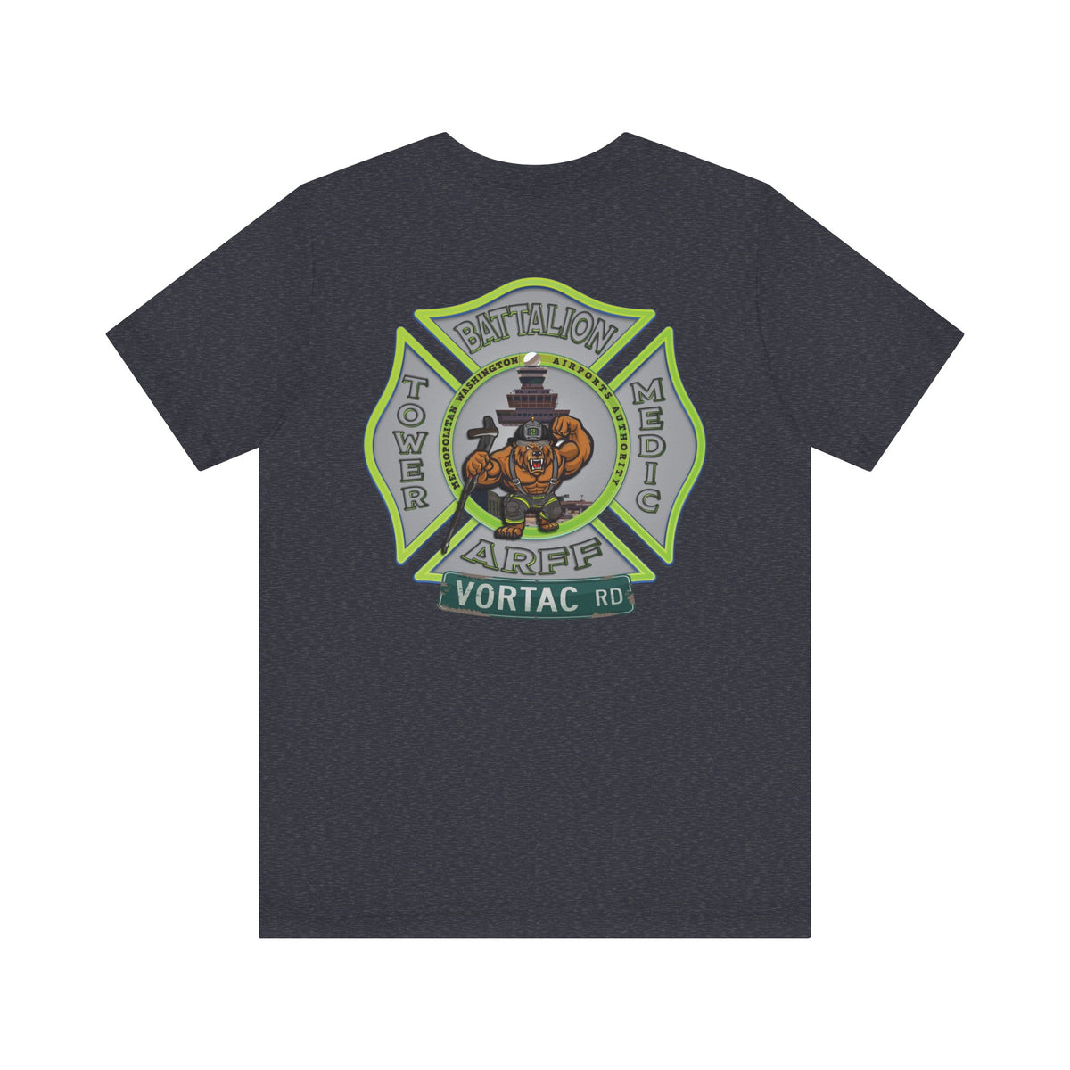 MWAA 302 The Real Dulles South Shirt - Bella+Canvas Soft Cotton Unisex Tee