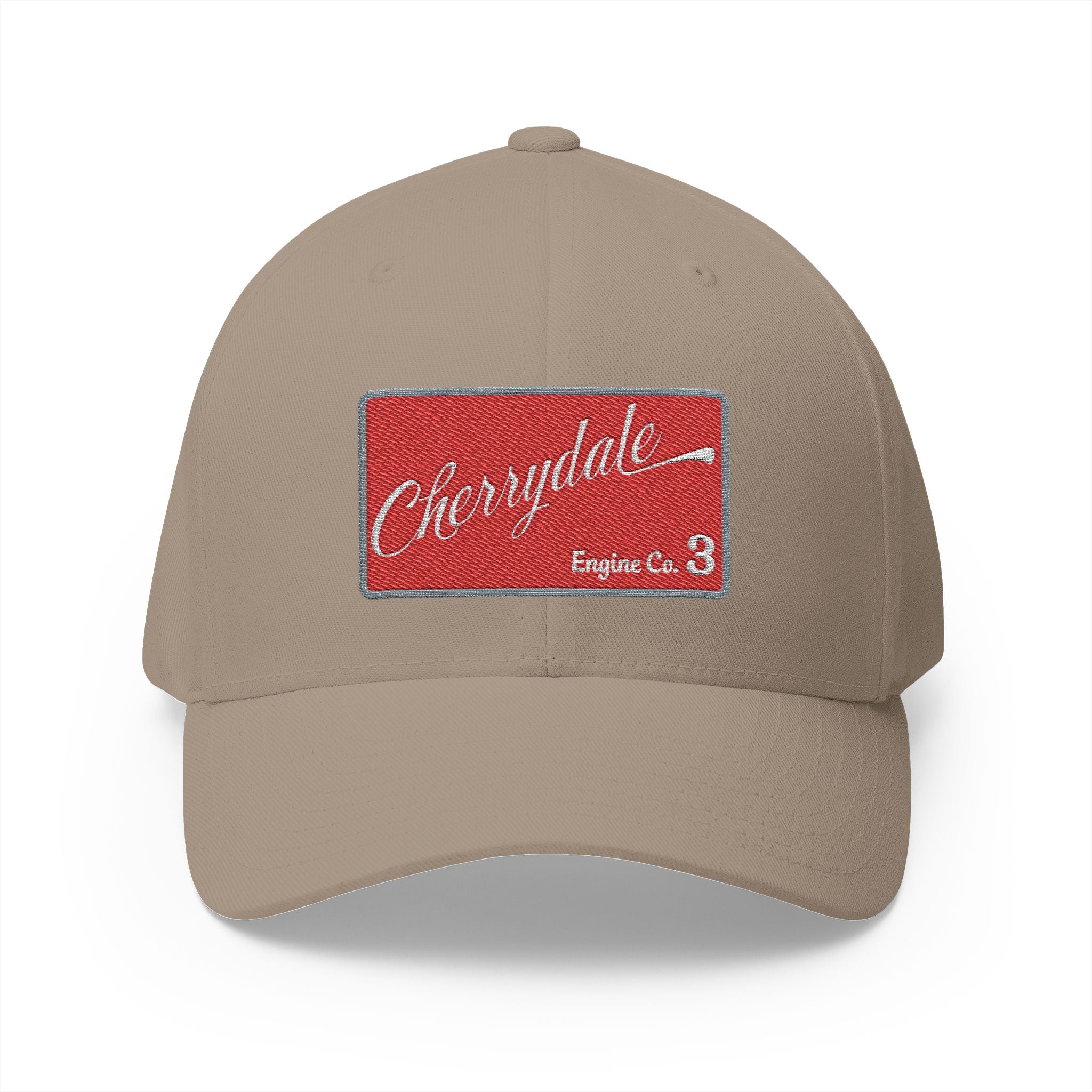 Arlington Cherrydale Engine 3 - FLEXFIT Closed-Back Structured Cap (Embroidery)