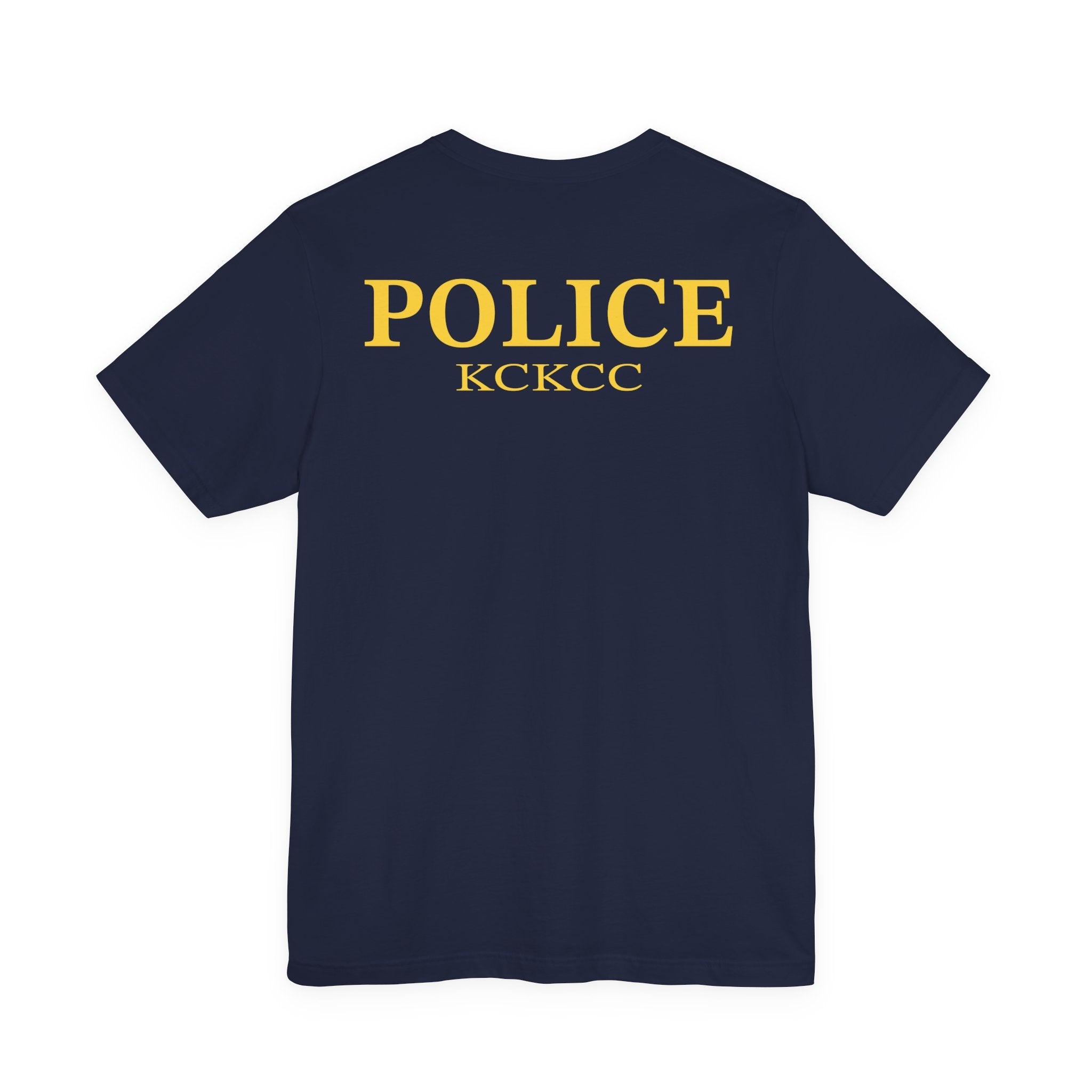 KCKCC Police Department Shirt - Unisex Jersey Short Sleeve Tee