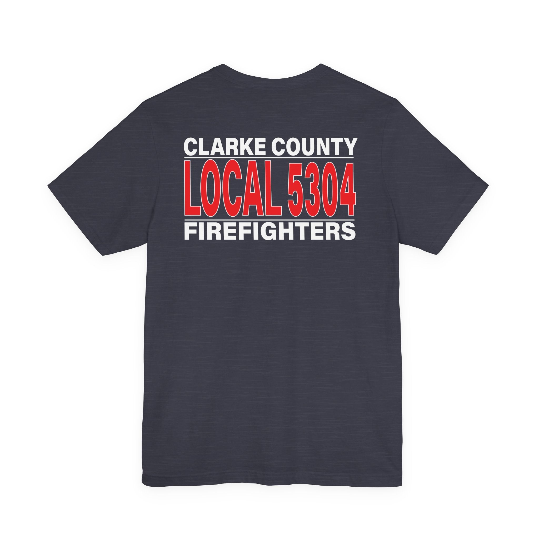 Clarke County Local 5304 version 2 (Portion of Proceeds go to Local 5304) - Bella+Canvas Soft Jersey Cotton Unisex Tee