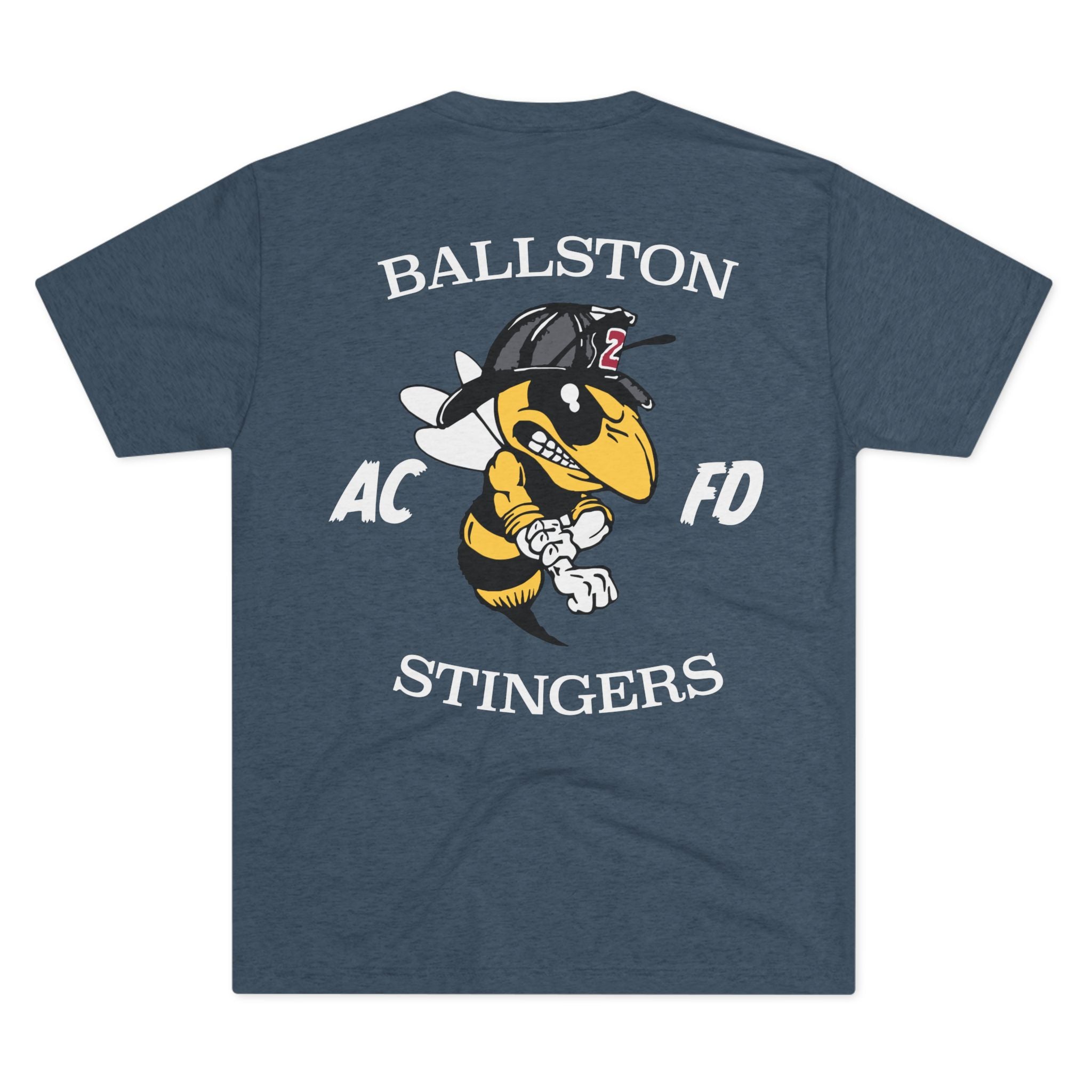 Engine 2 Ballston Stingers - NextLevel Tri-Blend Crew Tee