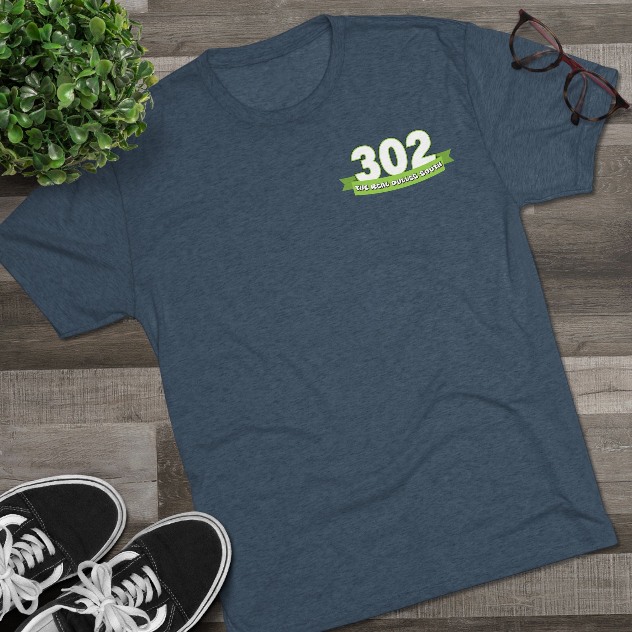 MWAA 302 Real Dulles South - NextLevel Tri-Blend Crew Tee unisex