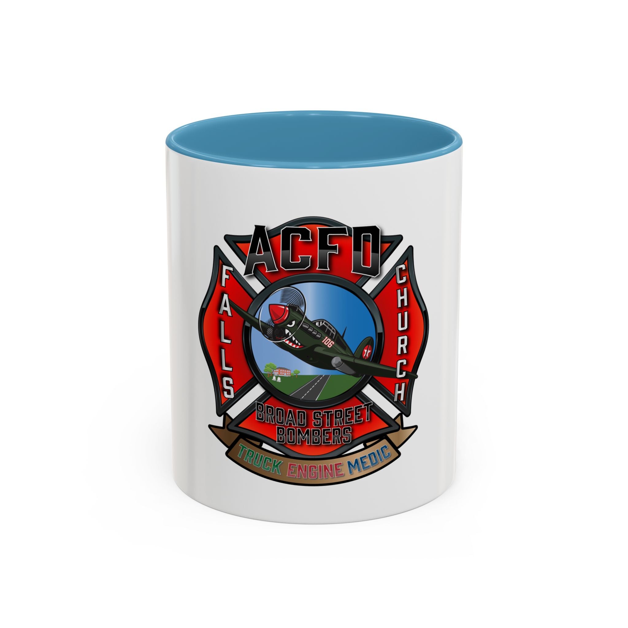 Station 6 Broad Street Bombers Accent Coffee Mug (11, 15oz)