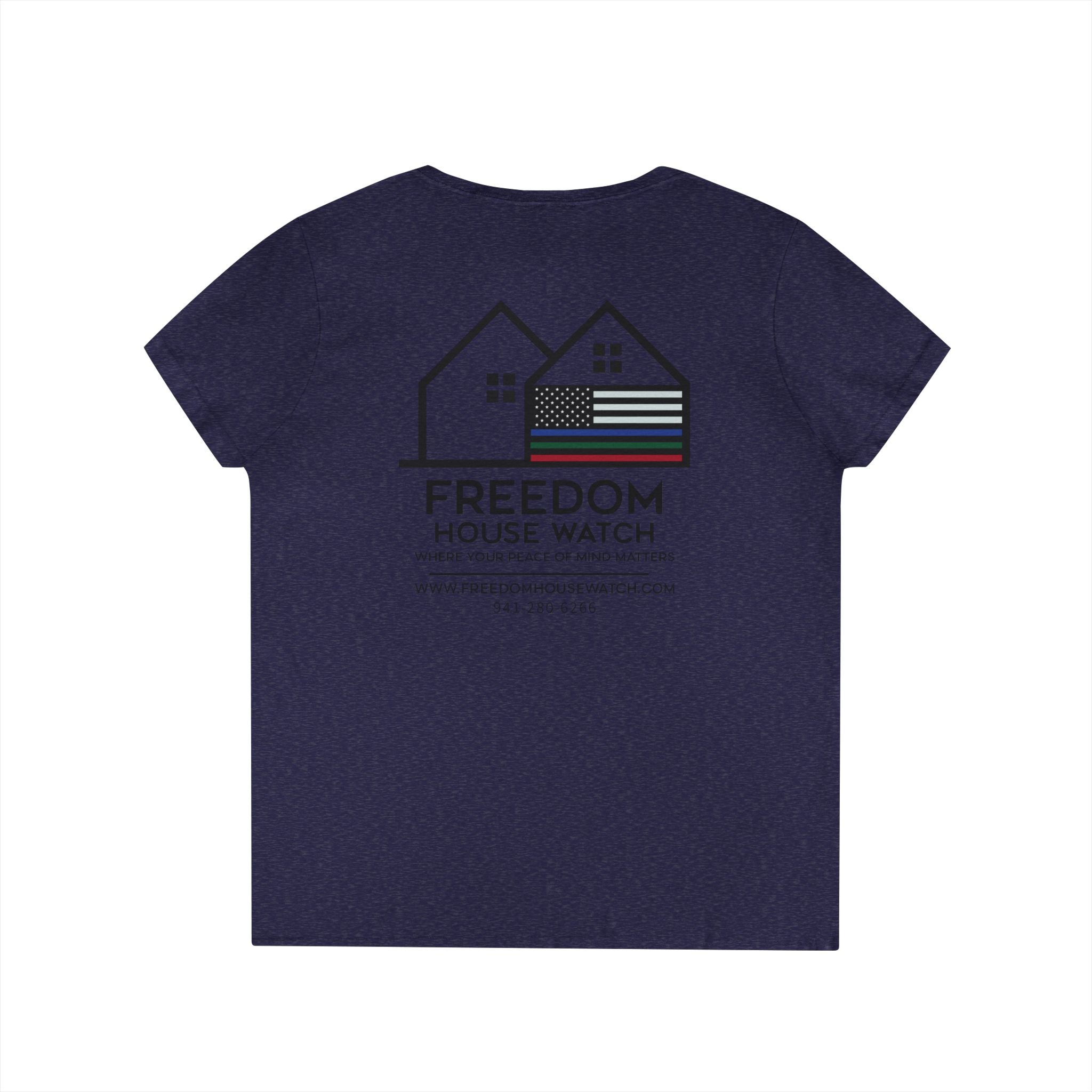 Freedom House Watch - Ladies' V-Neck T-Shirt
