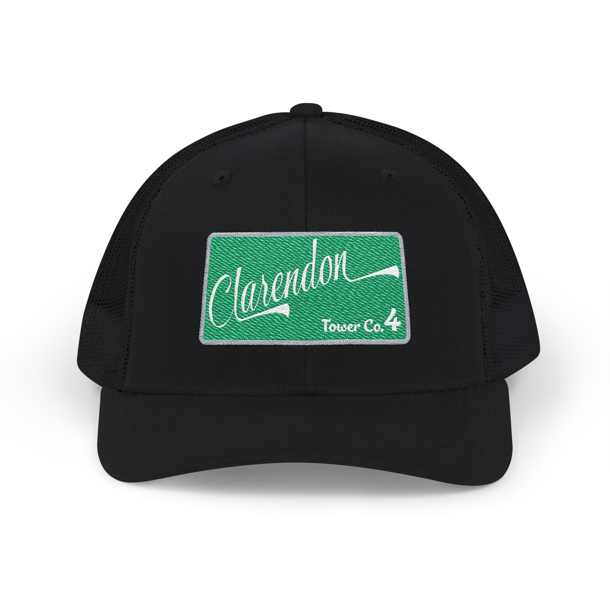 Clarendon Tower co 4 - Snapback Trucker (Richardson 112 Style Hat)