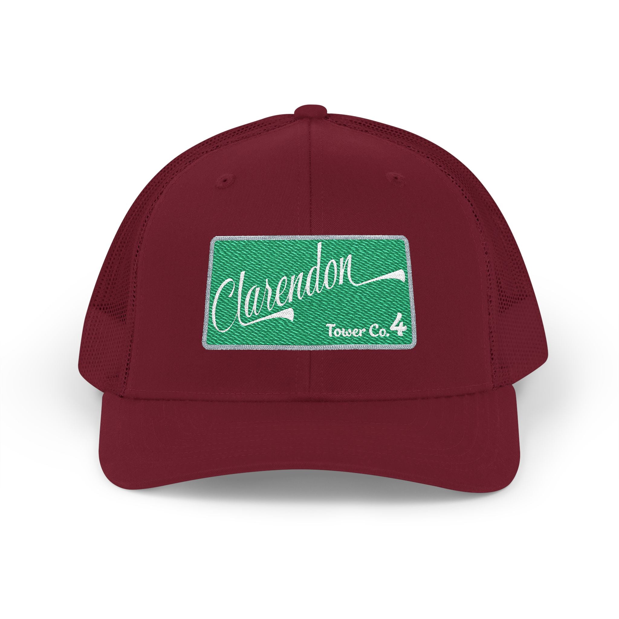 Clarendon Tower co 4 - Snapback Trucker (Richardson 112 Style Hat)