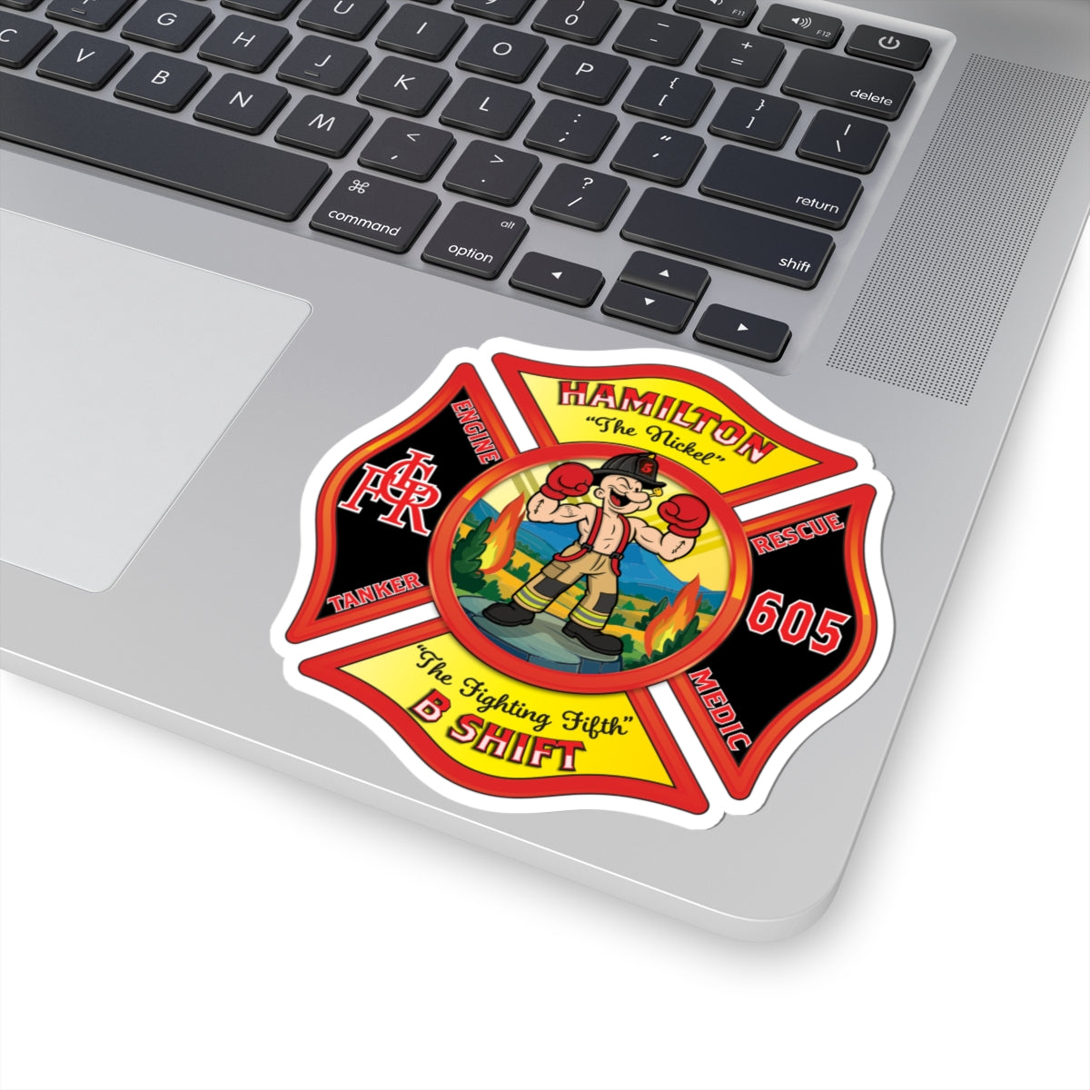 LCFR Hamilton Station 5 - Kiss-Cut Stickers