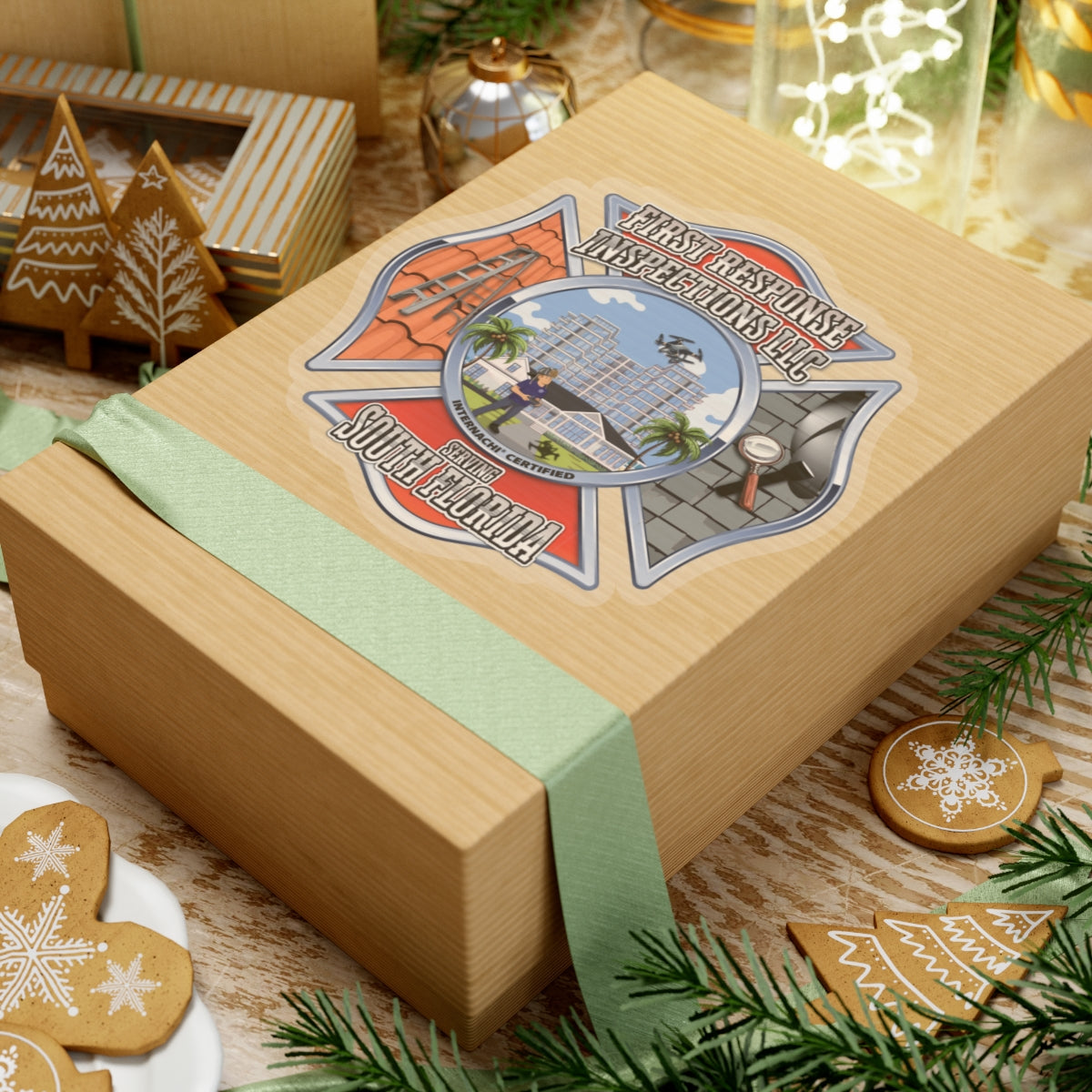 First Response Inspections LLC - Kiss-Cut Stickers