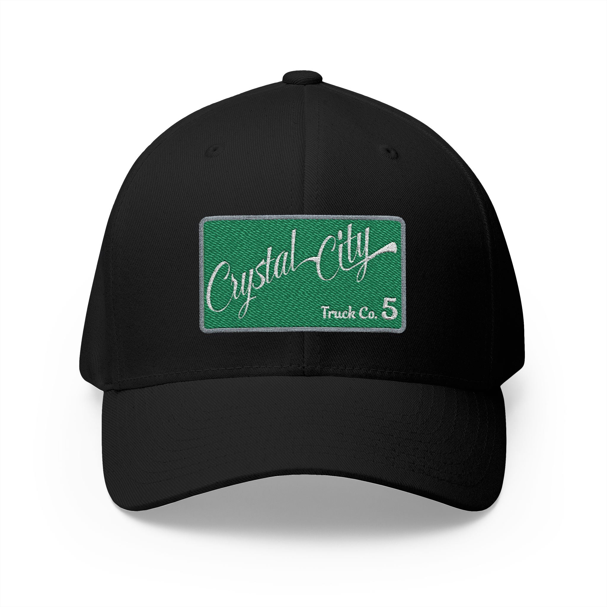 Arlington Crystal City Truck 5 - FLEXFIT Closed-Back Structured Cap (Embroidery)