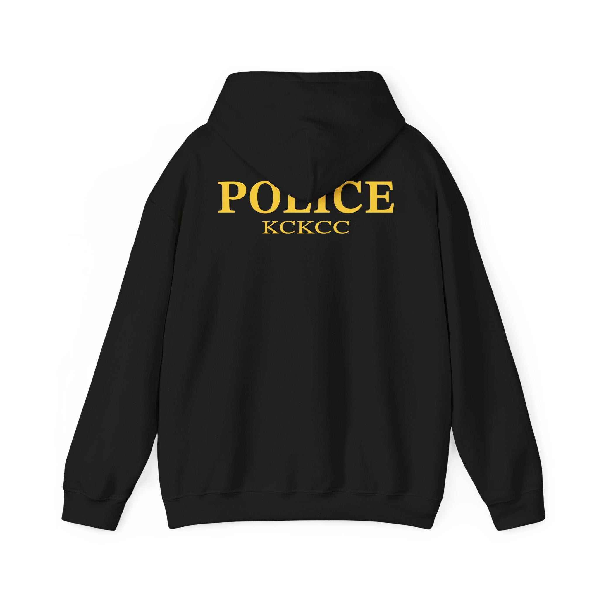 Kansas City College Police Dispatcher Badge - Unisex Heavy Blend™ Hooded Sweatshirt