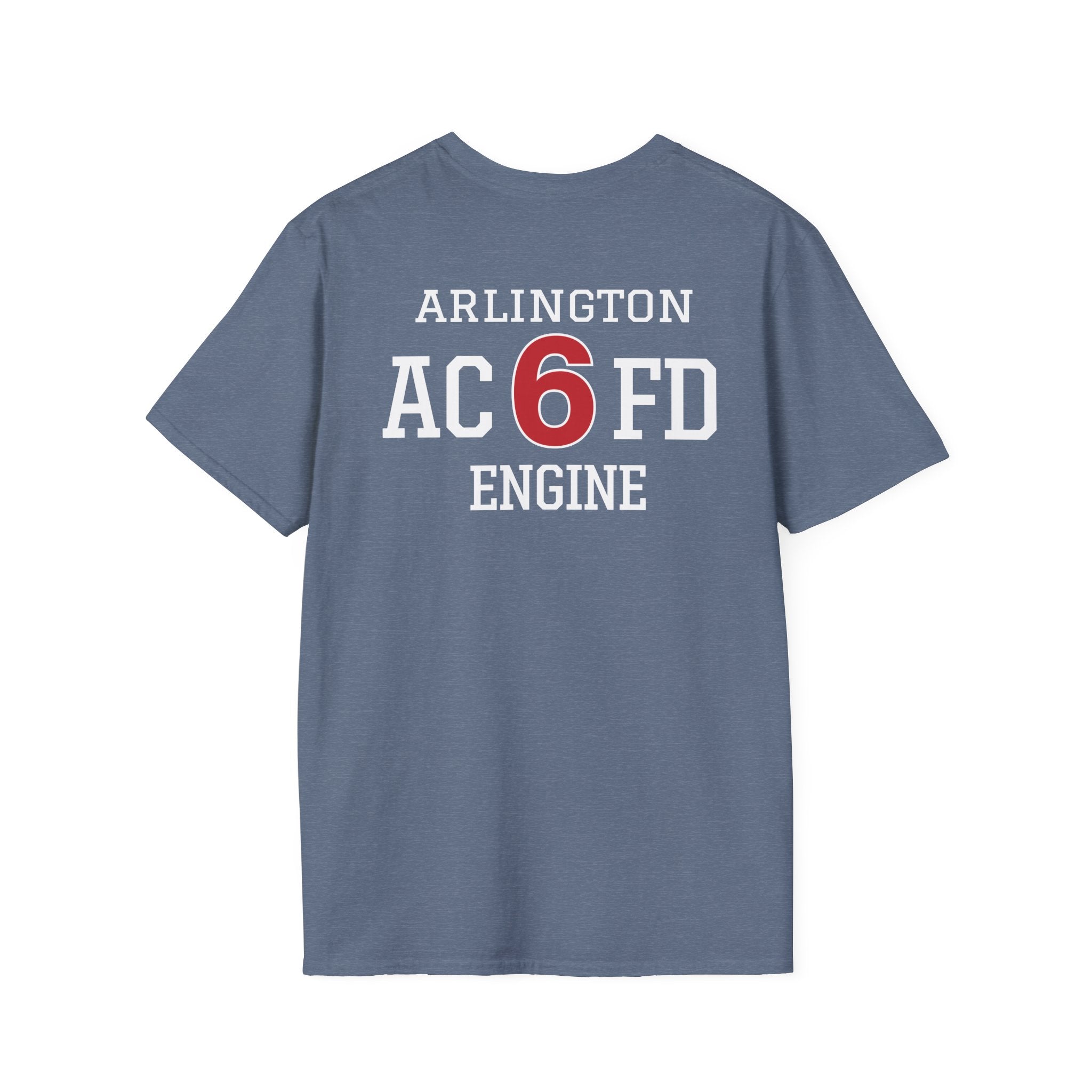Engine 6 Arlington - Gildan Soft Cotton Softstyle T-Shirt