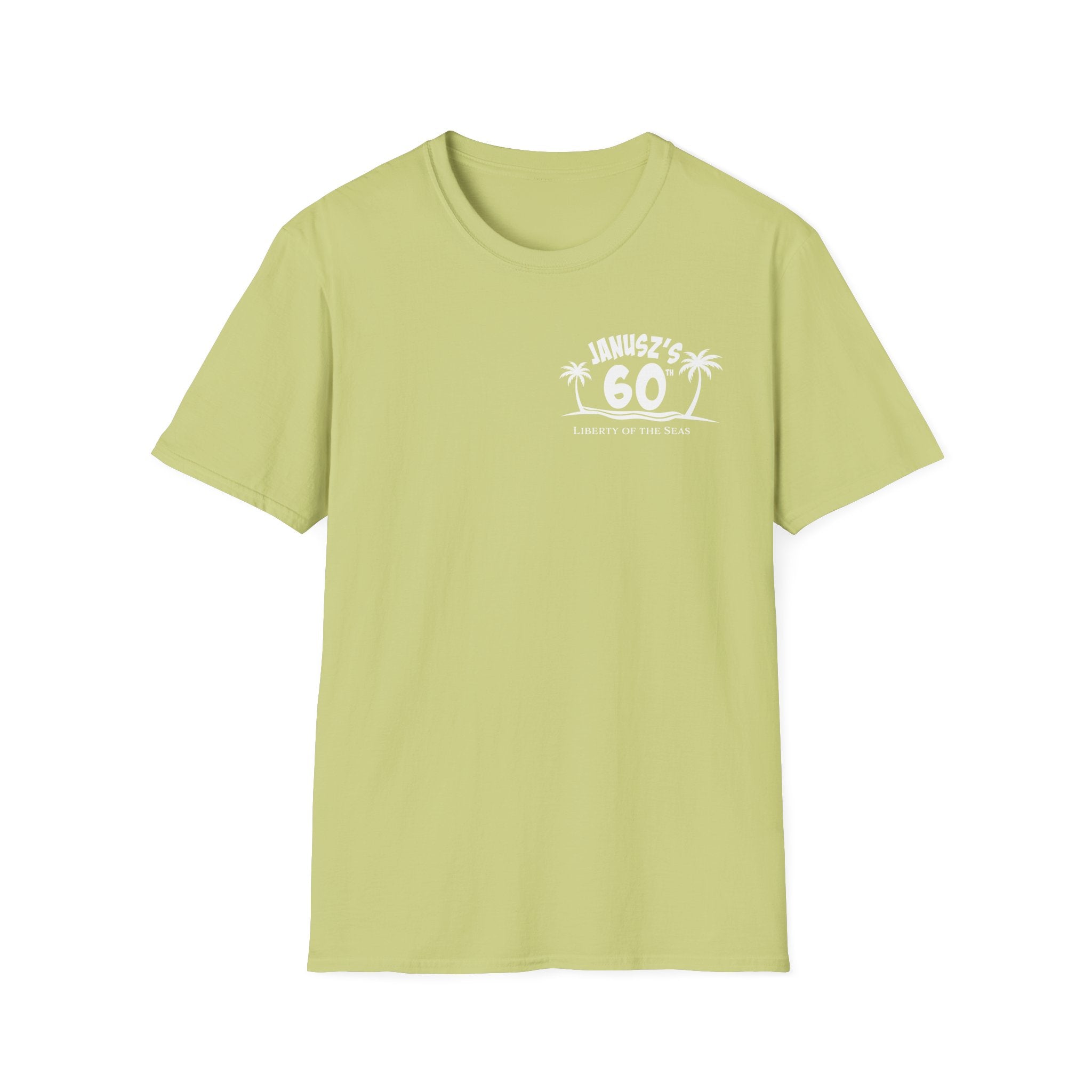 Renee Family Cruise white - Unisex Softstyle Cotton T-Shirt