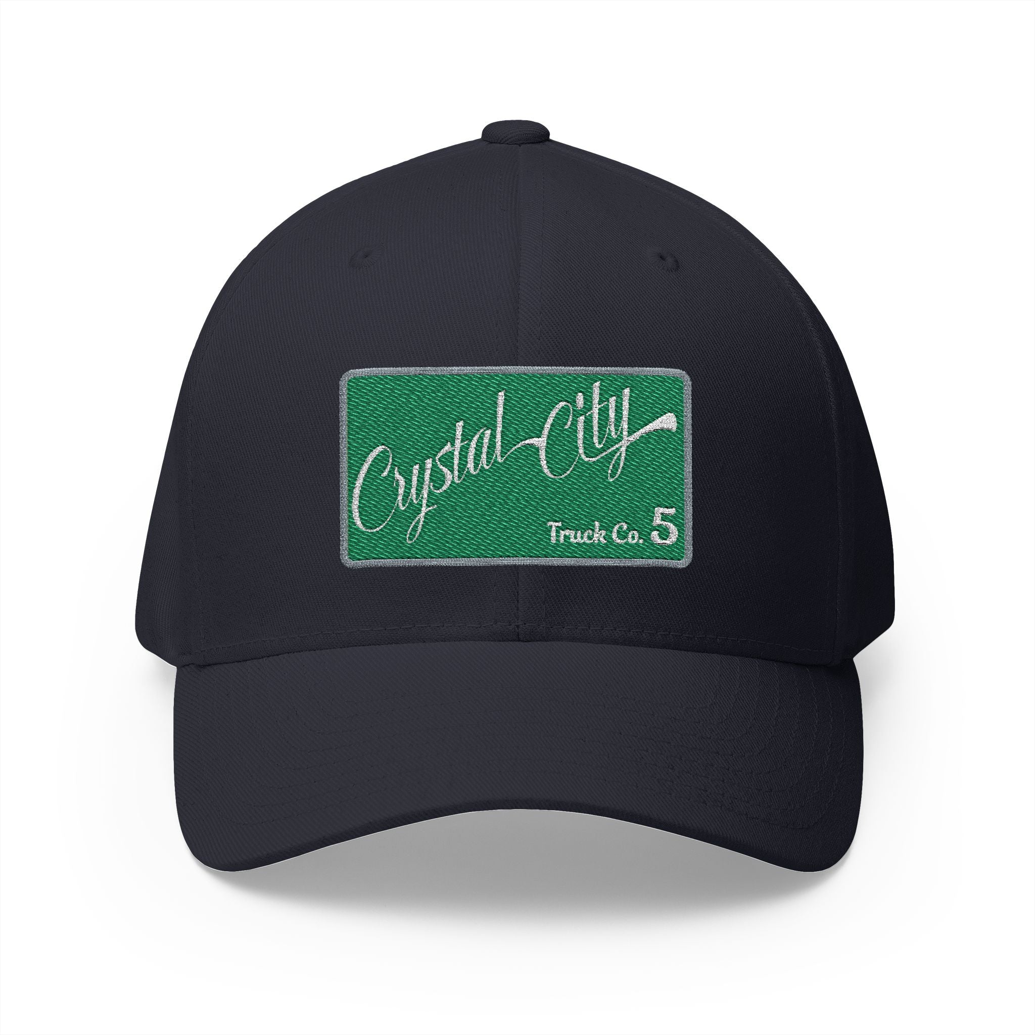Arlington Crystal City Truck 5 - FLEXFIT Closed-Back Structured Cap (Embroidery)