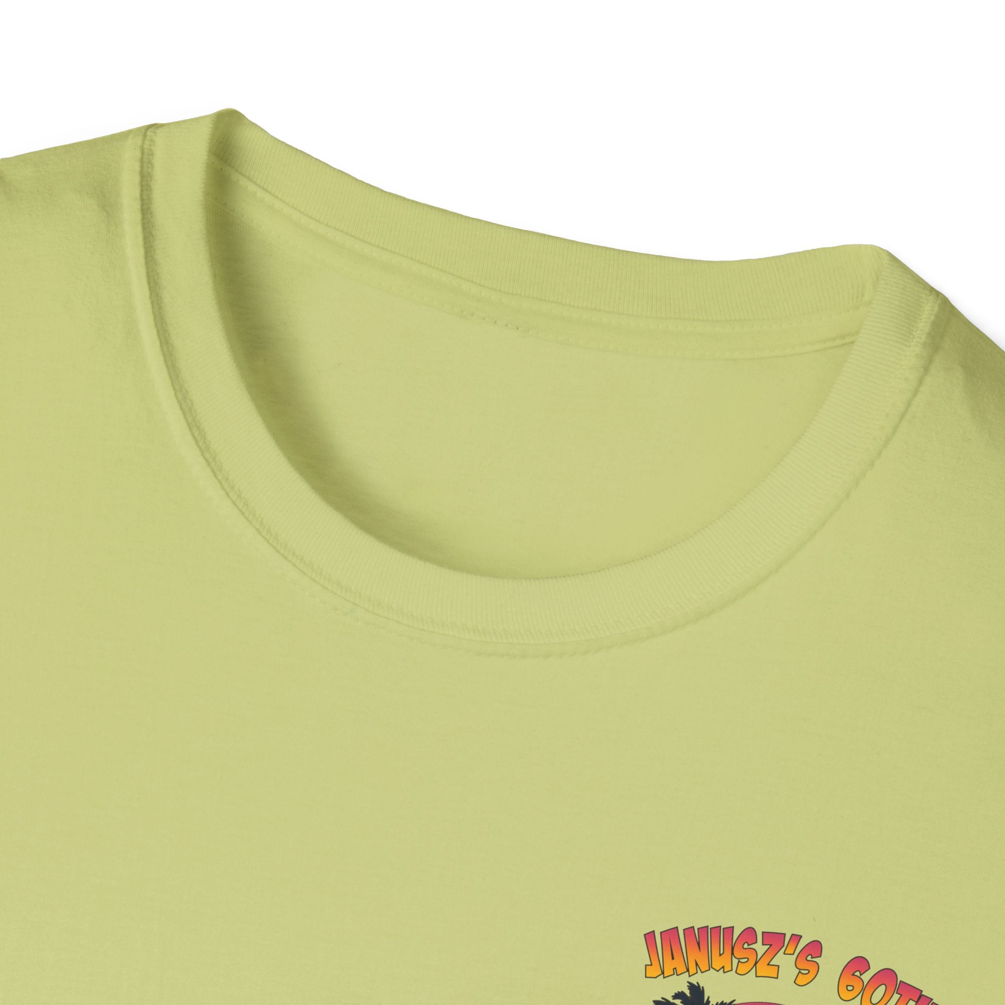 Renee Family Cruise Colorful - Unisex Softstyle Cotton T-Shirt