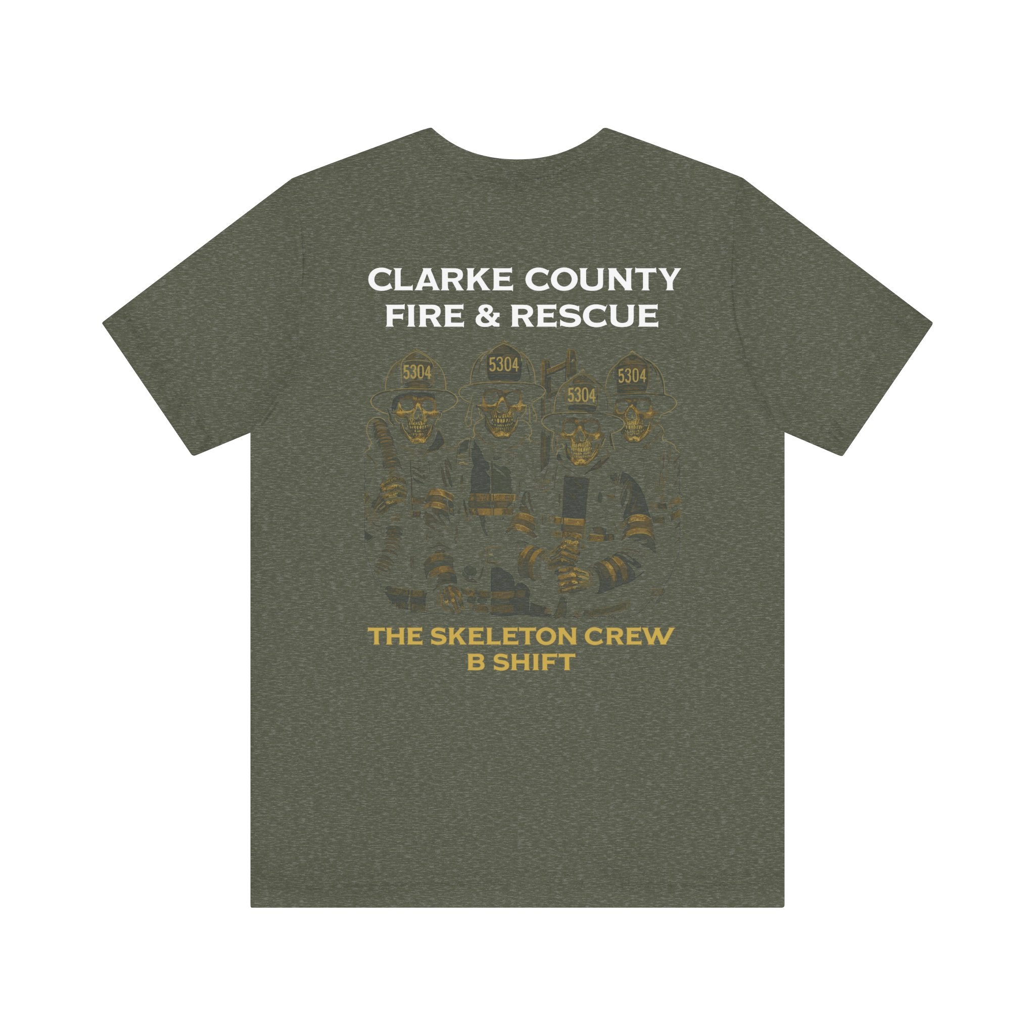 Clarke County B Shift version 1 (Portion of Proceeds go to Local 5304) - Bella+Canvas Soft Jersey Cotton Unisex Tee