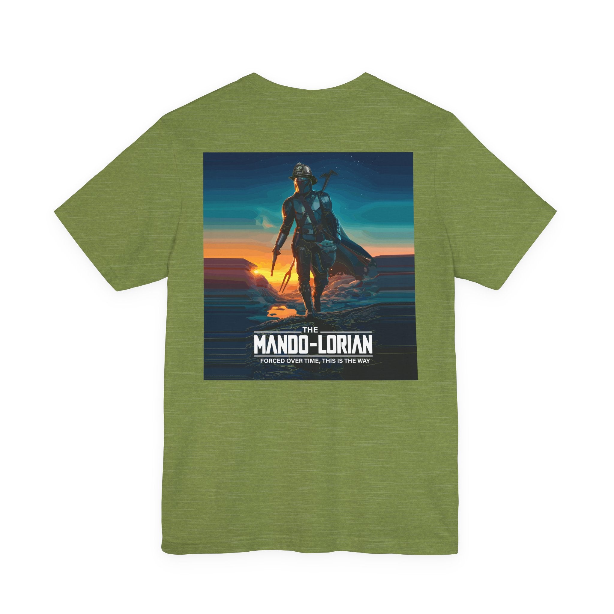 Mando-Lorian Forced Overtime - Bella+Canvas Soft Unisex Tee