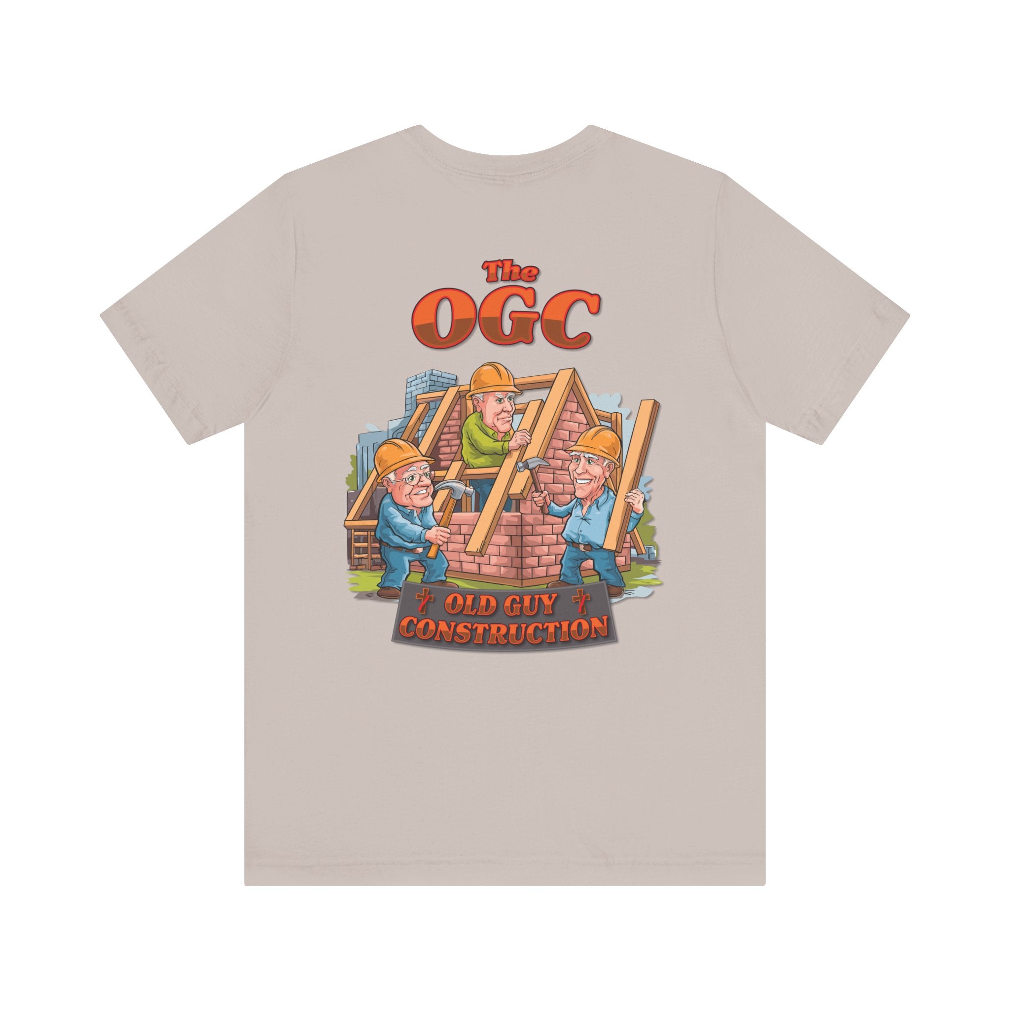 Old Guy Construction - Bella+Canvas Soft Unisex Tee