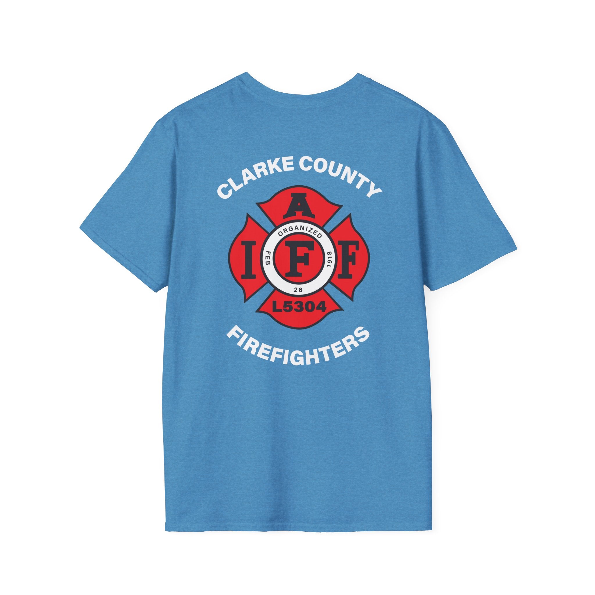 Clarke County Local 5304 (Portion of Proceeds go to Local 5304) - Gildan Soft Cotton Softstyle T-Shirt