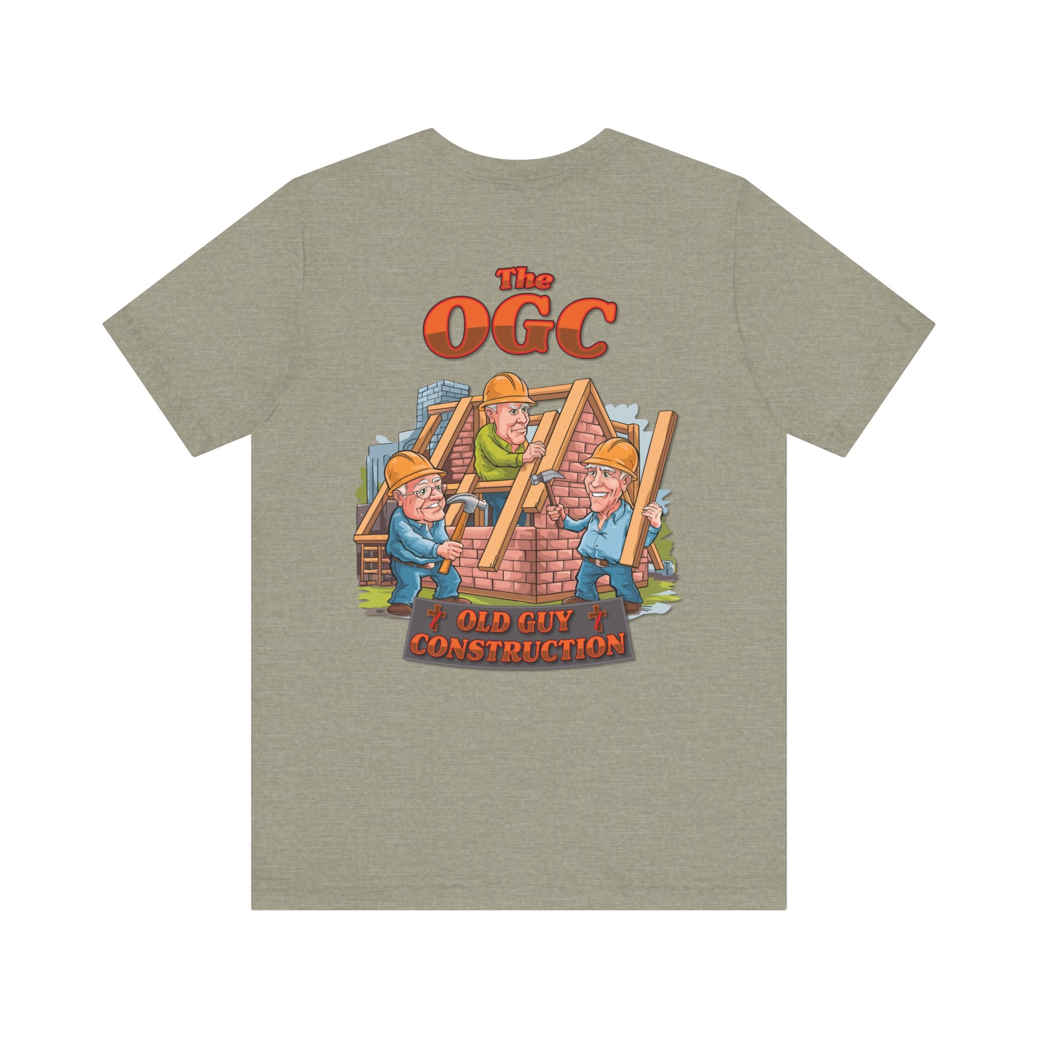 Old Guy Construction - Bella+Canvas Soft Unisex Tee