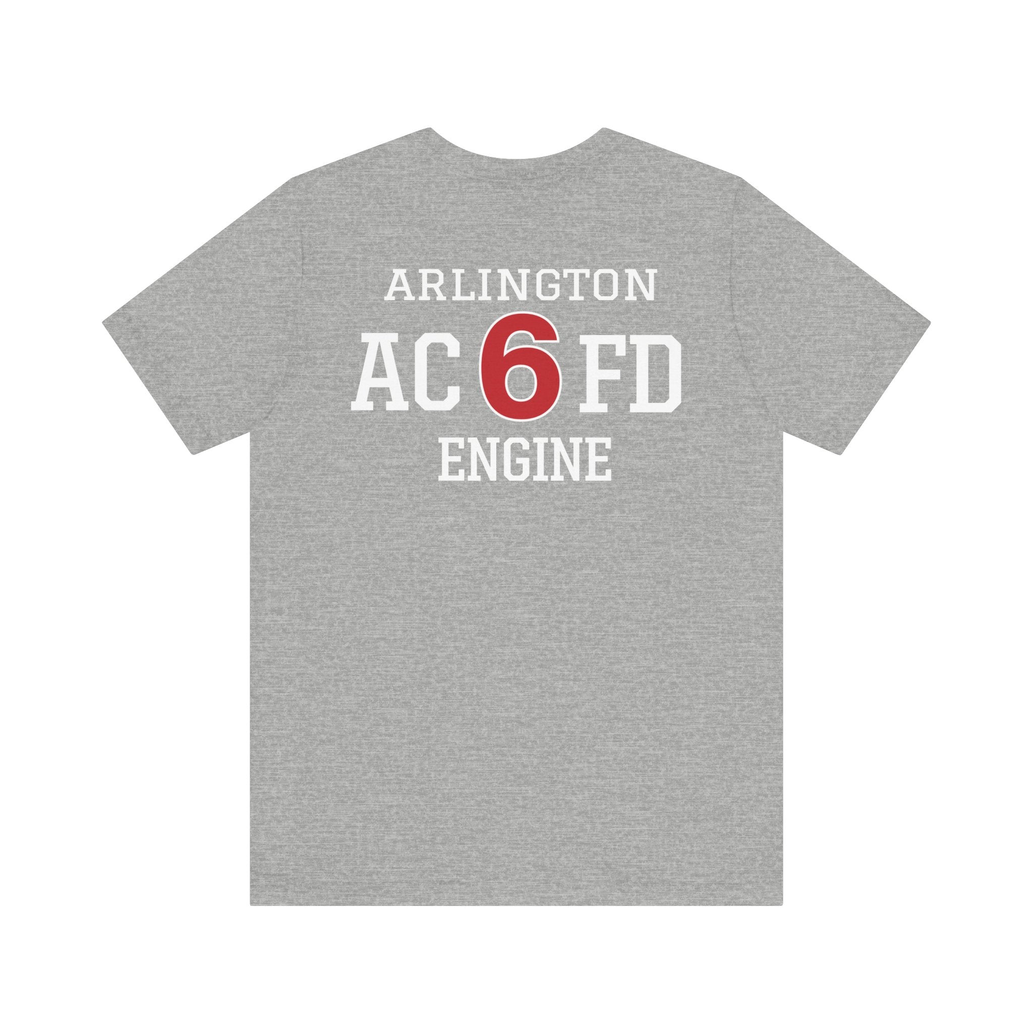 Engine 6 Arlington - Bella+Canvas Soft Unisex Tee