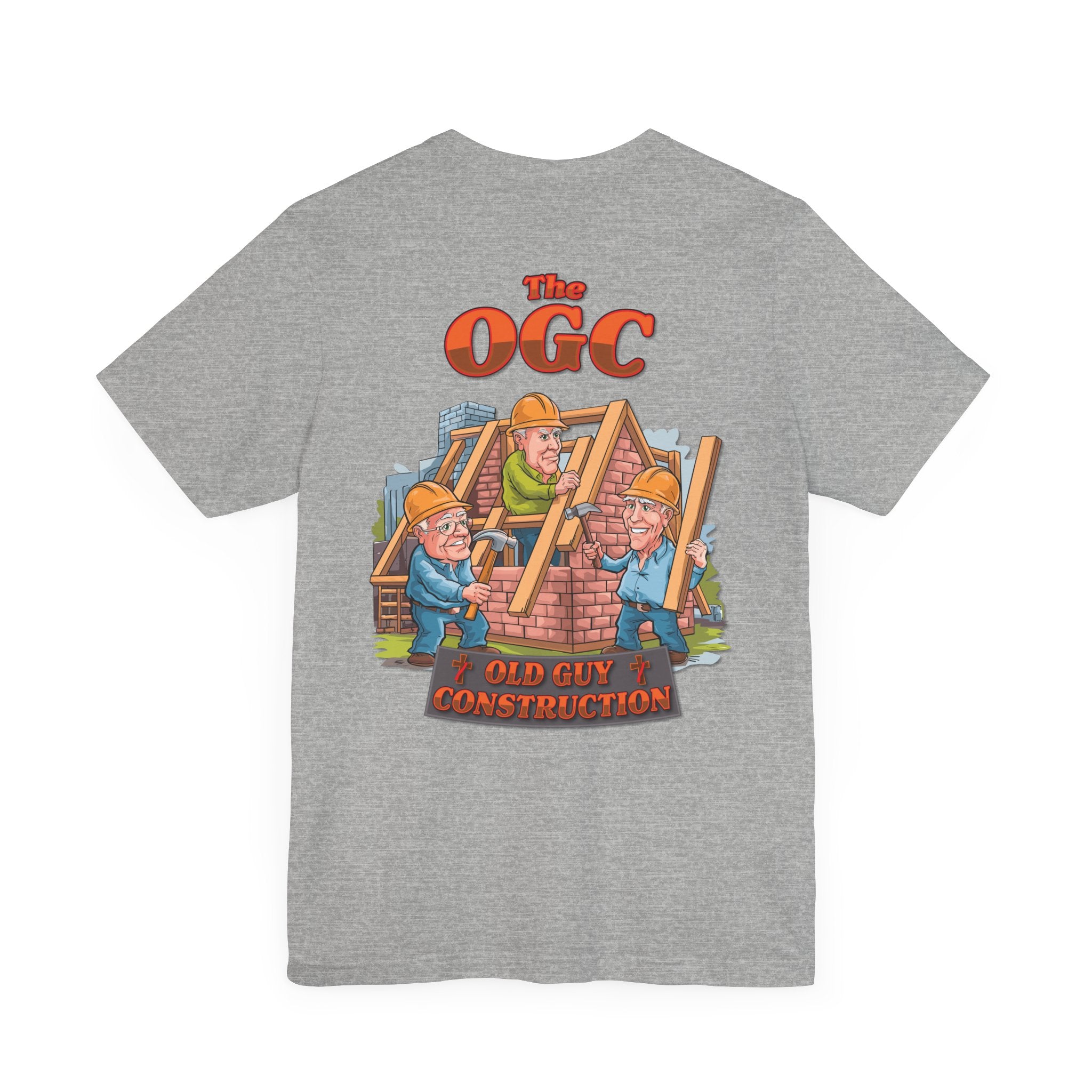 Old Guy Construction - Bella+Canvas Soft Unisex Tee