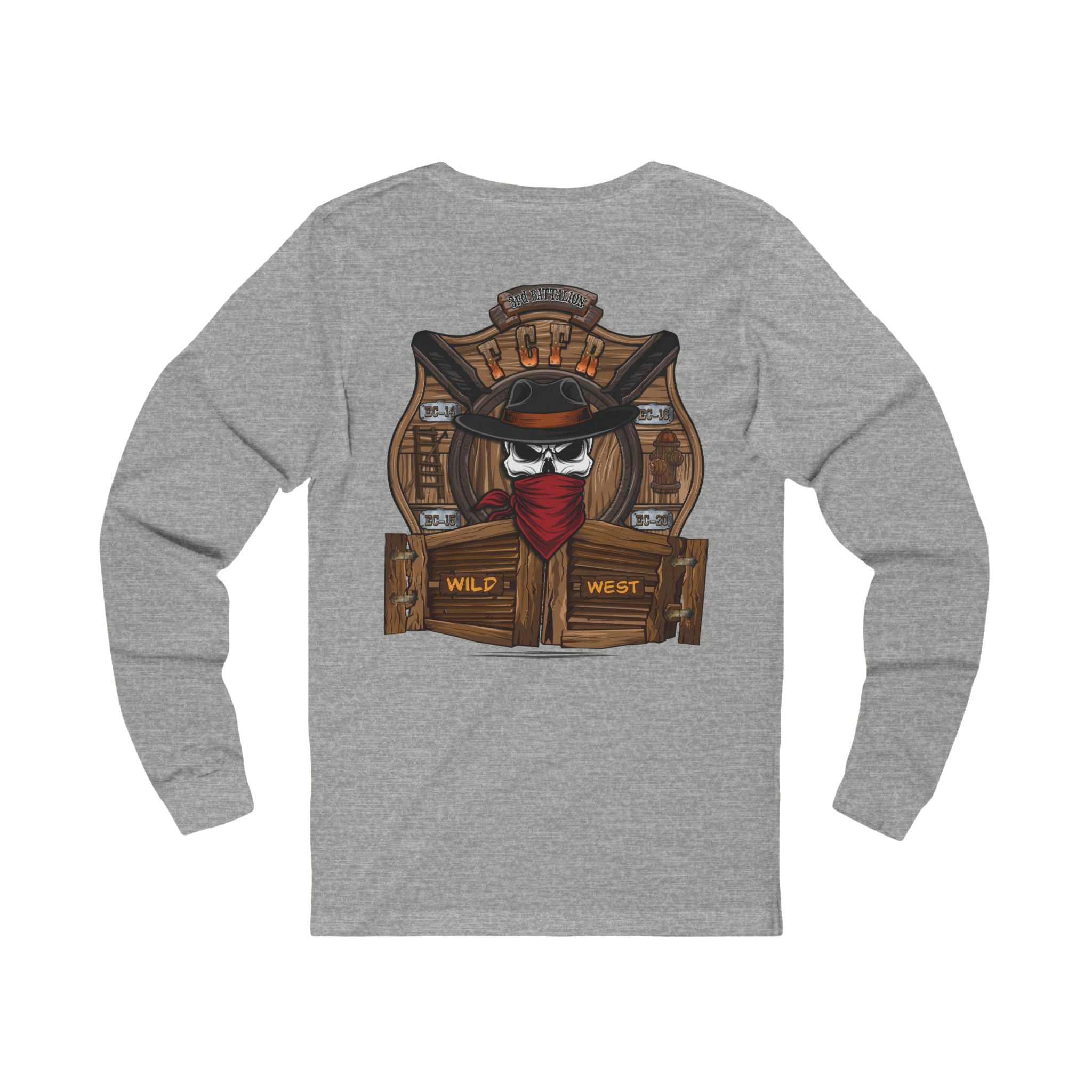 Frederick County Wild West Station Unisex Jersey Long Sleeve Tee