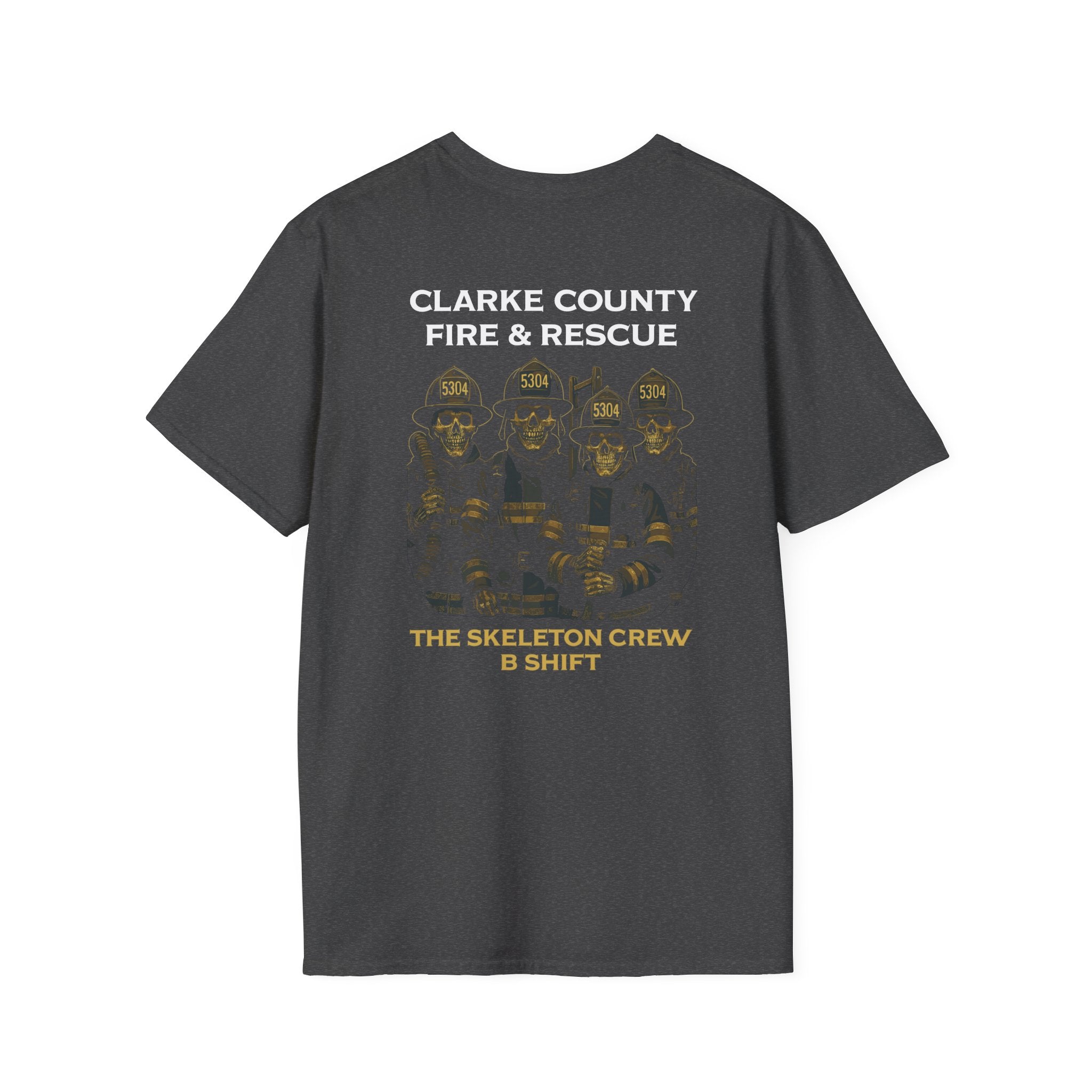 Clarke County B Shift version 1 (Portion of Proceeds go to Local 5304) - Gildan Soft Cotton Softstyle T-Shirt