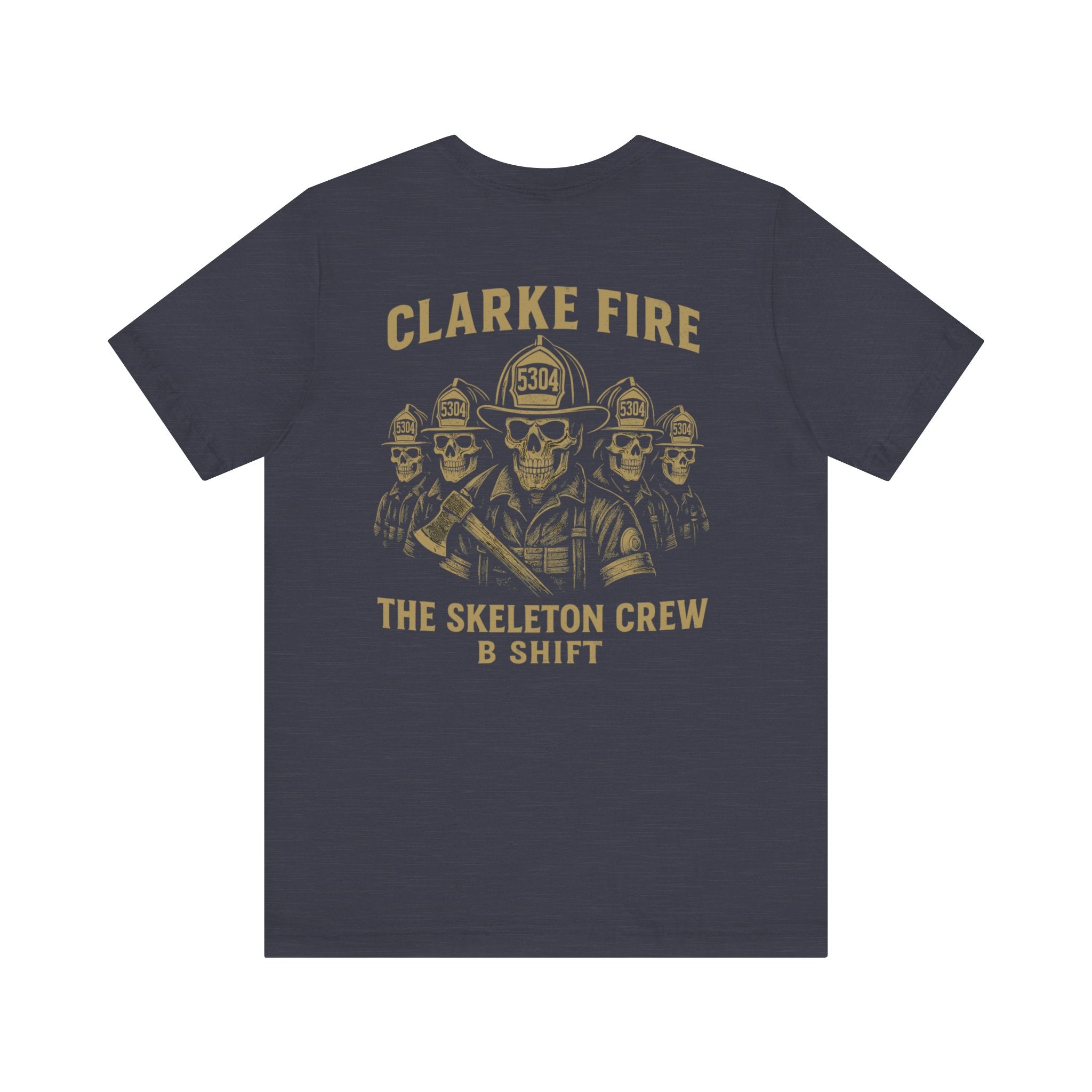 Clarke County B Shift version 2 (Portion of Proceeds go to Local 5304) - Bella+Canvas Soft Jersey Cotton Unisex Tee