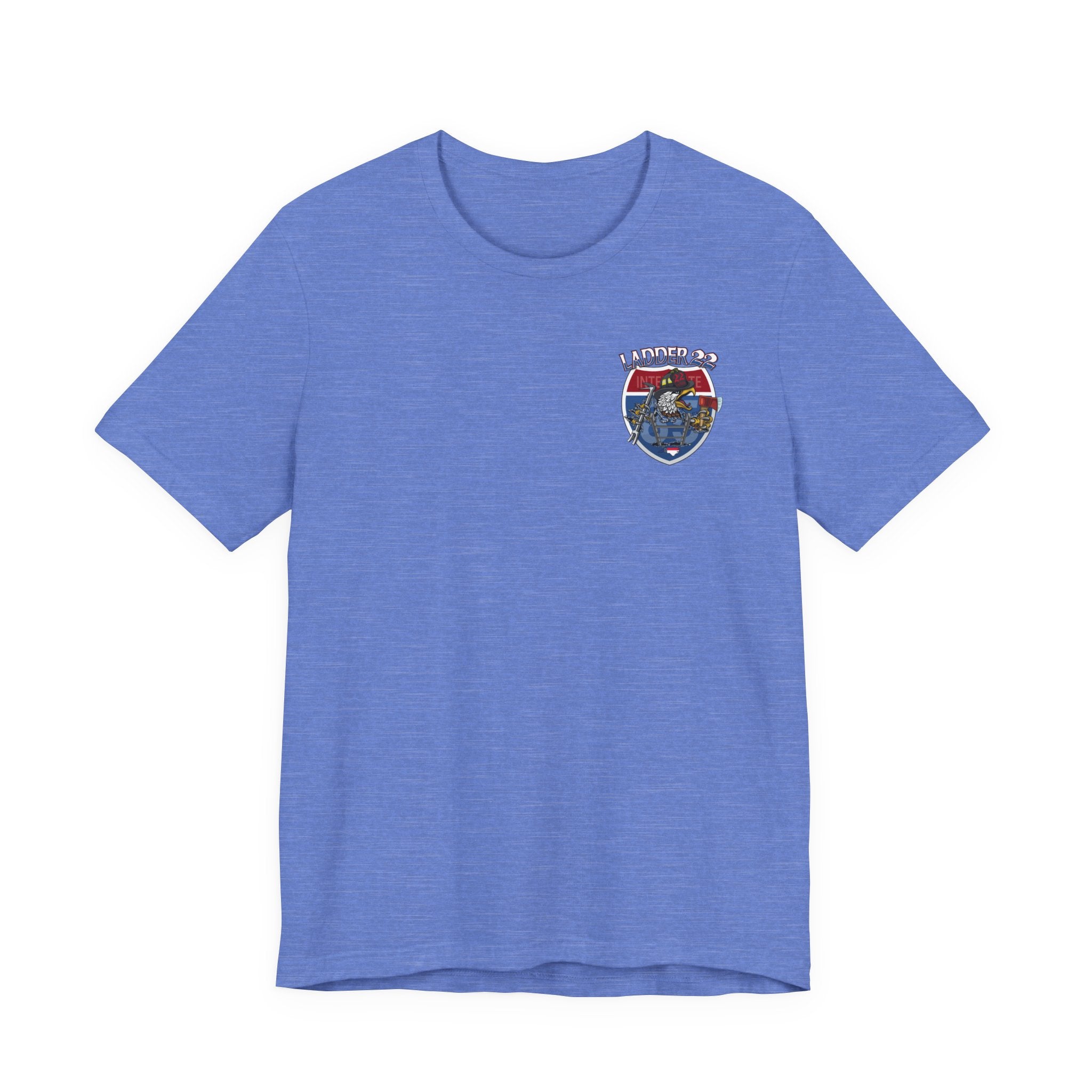 Thomasville Fire NC Ladder 22 - Bella+Canvas Soft Unisex Tee