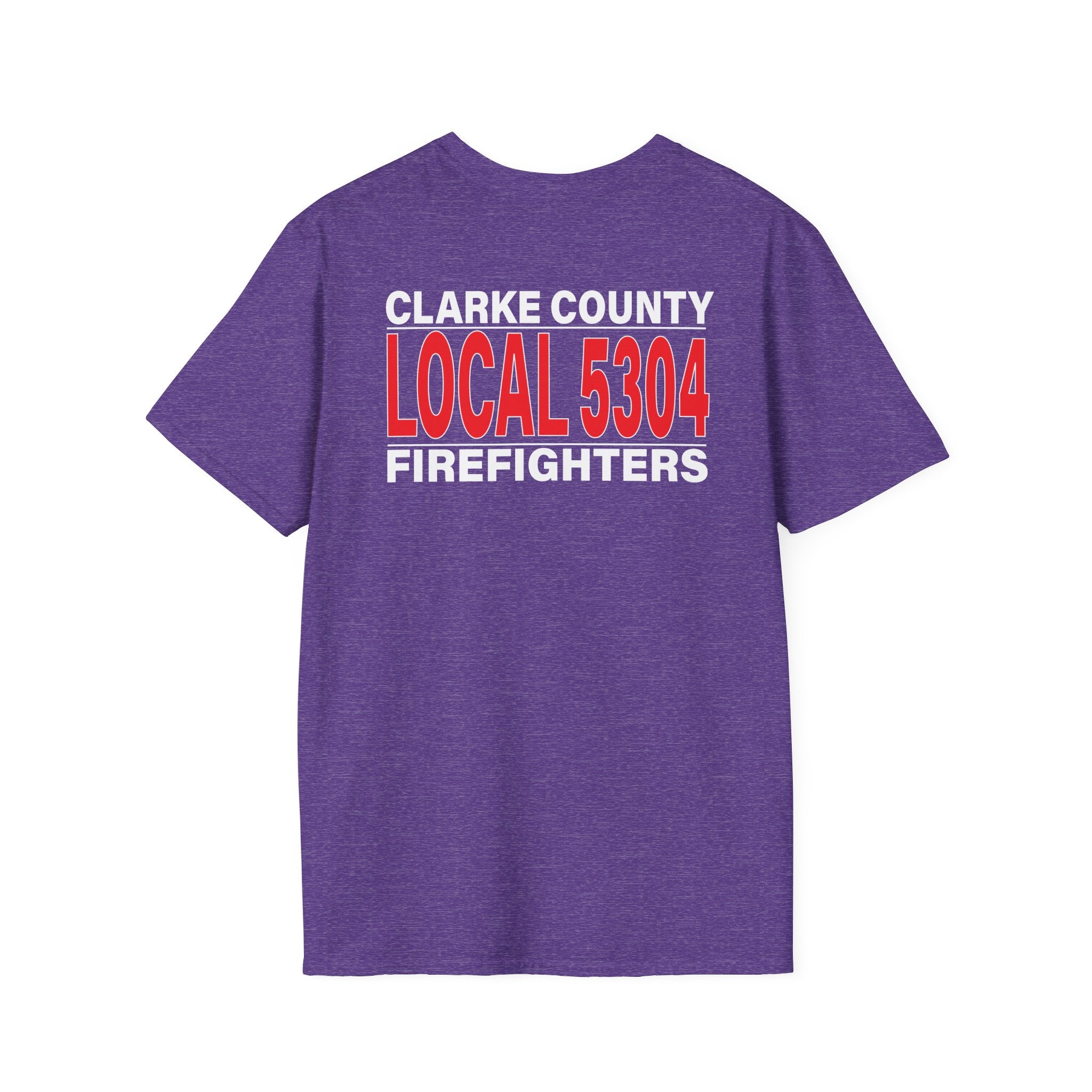 Clarke County Local 5304 version 2 (Portion of Proceeds go to Local 5304) - Gildan Soft Cotton Softstyle T-Shirt