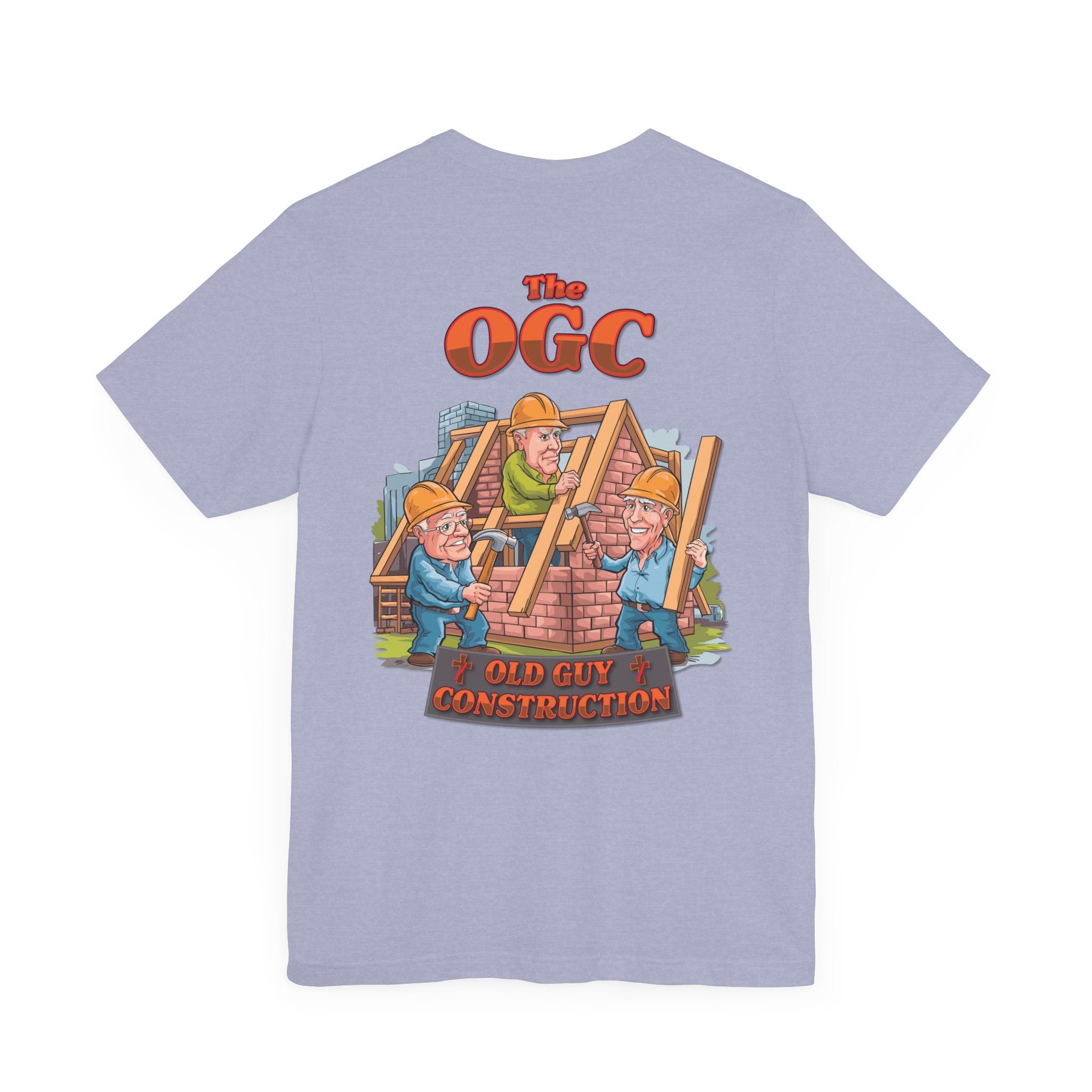Old Guy Construction - Bella+Canvas Soft Unisex Tee