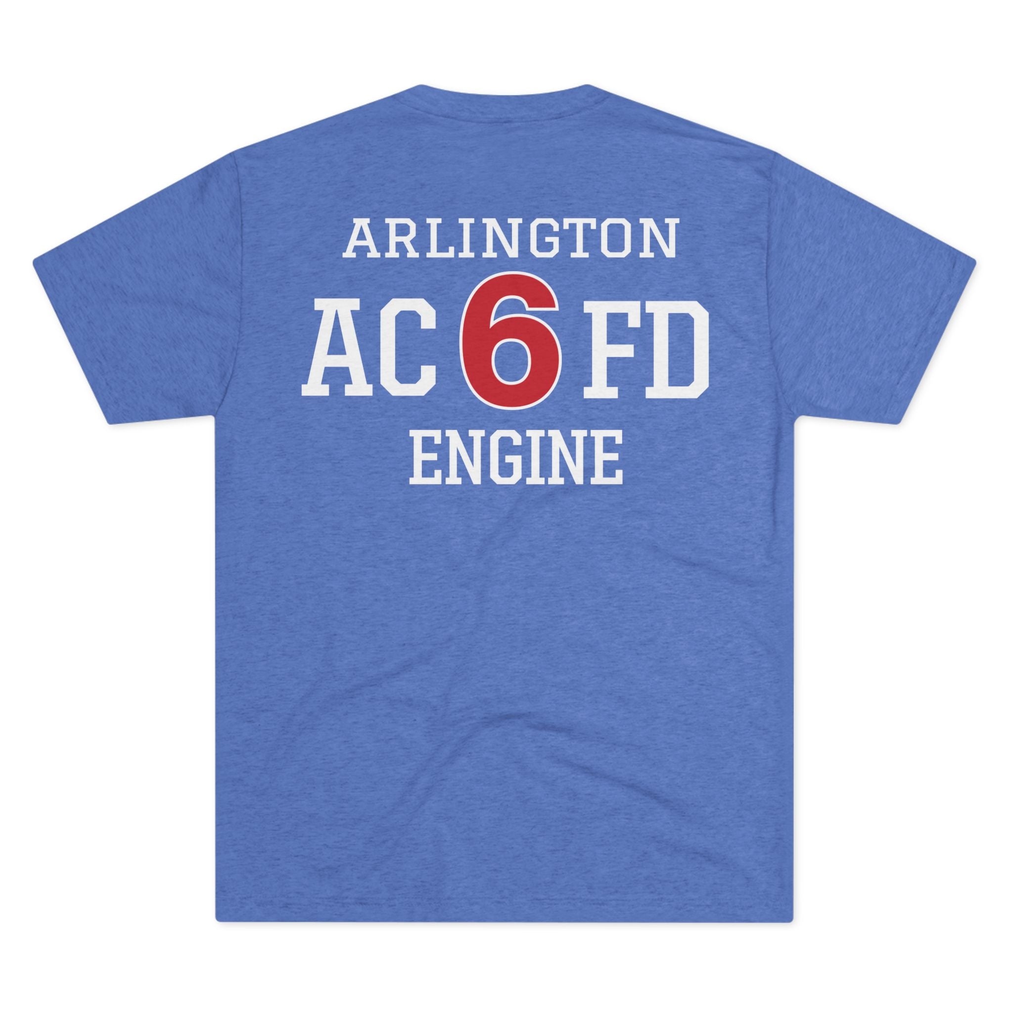 Engine 6 Arlington - NextLevel Tri-Blend Crew Tee