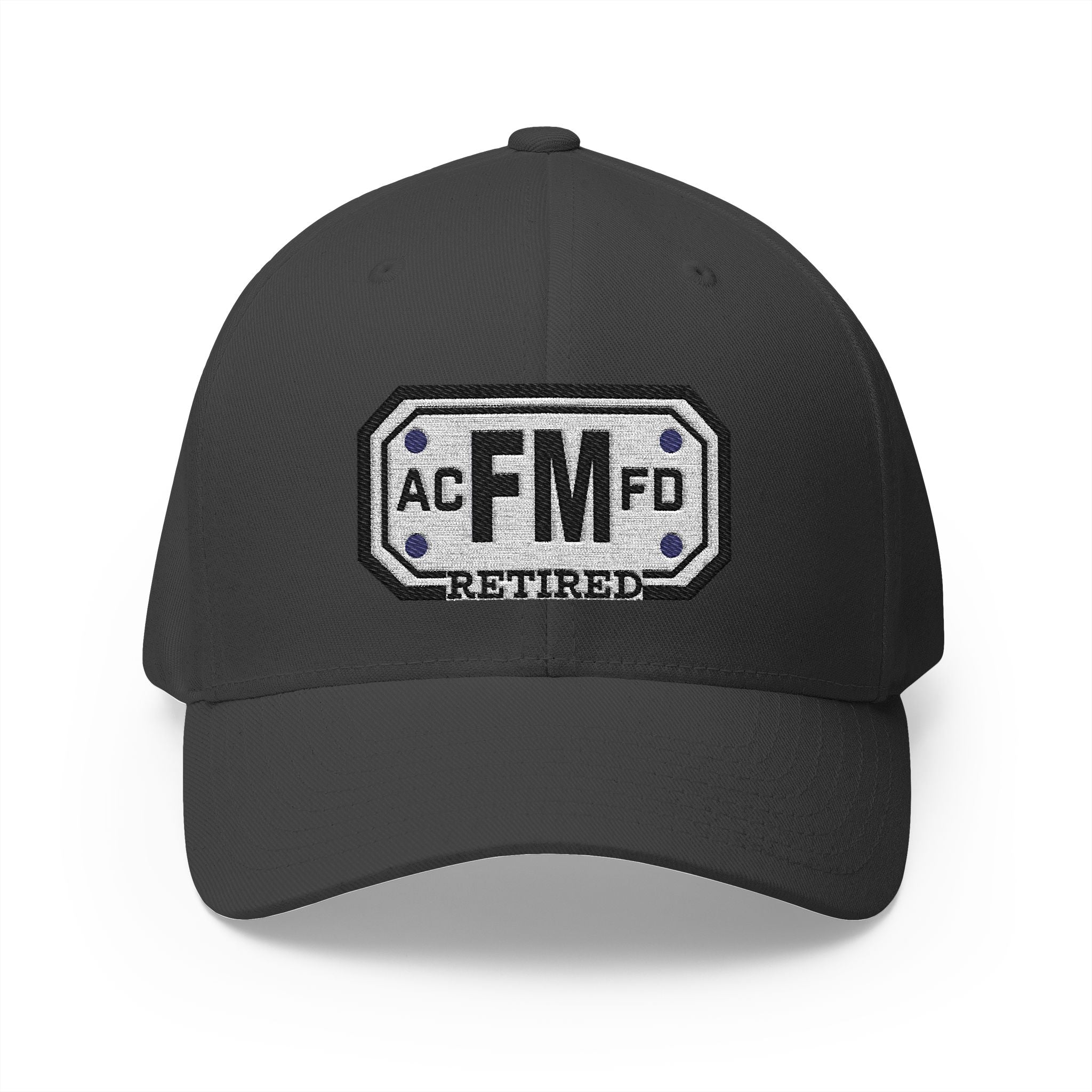 Retired Arlington Fire Marshal - FLEXFIT Closed-Back Structured Cap (Embroidery)