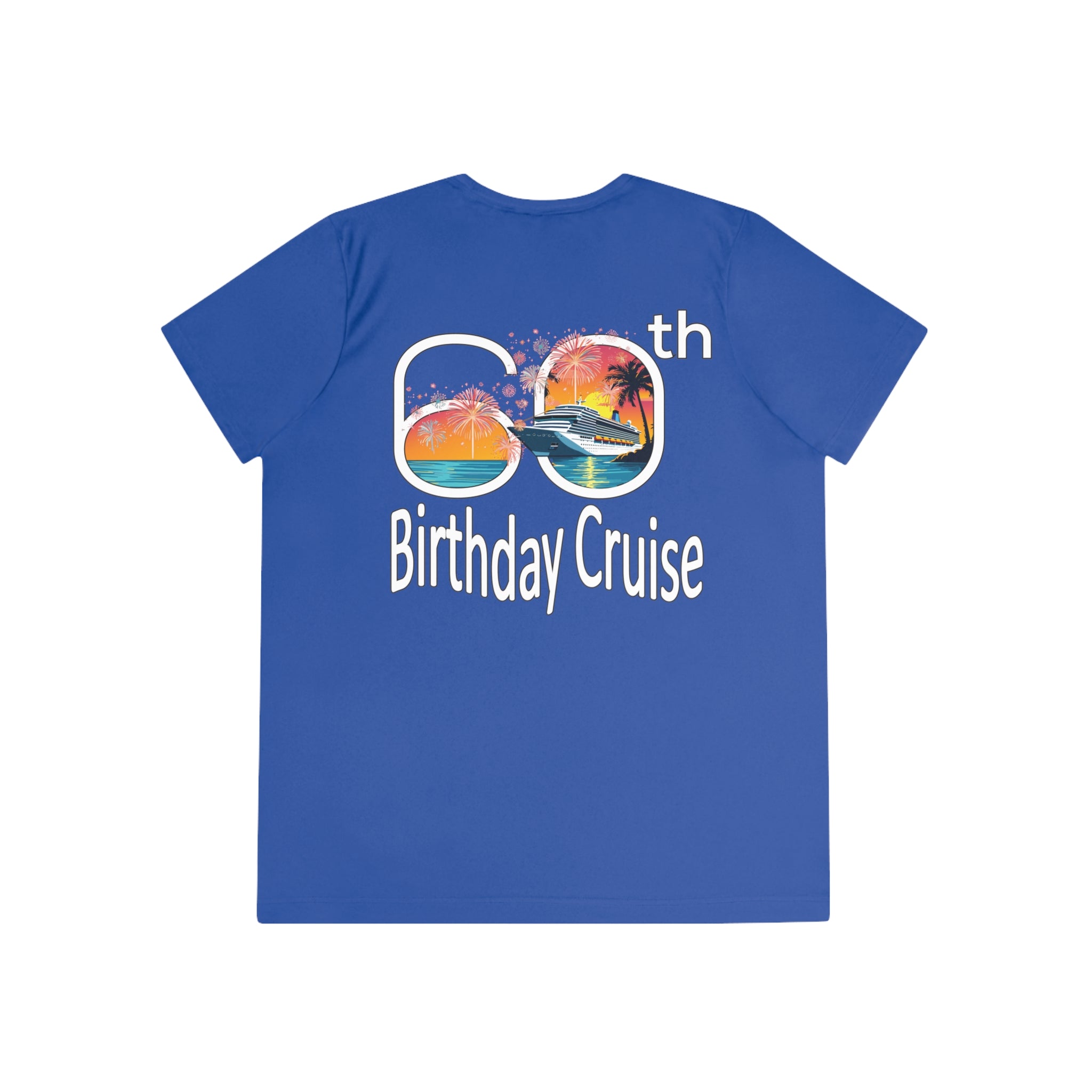Renee Family Cruise Colorful - Ladies Moisture Wicking Competitor Tee
