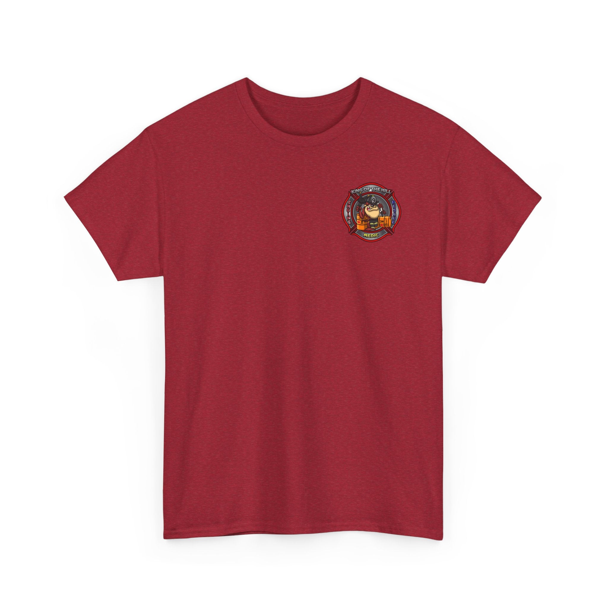 Arlington Fire Station 9 -Heavy Cotton Unisex Tee