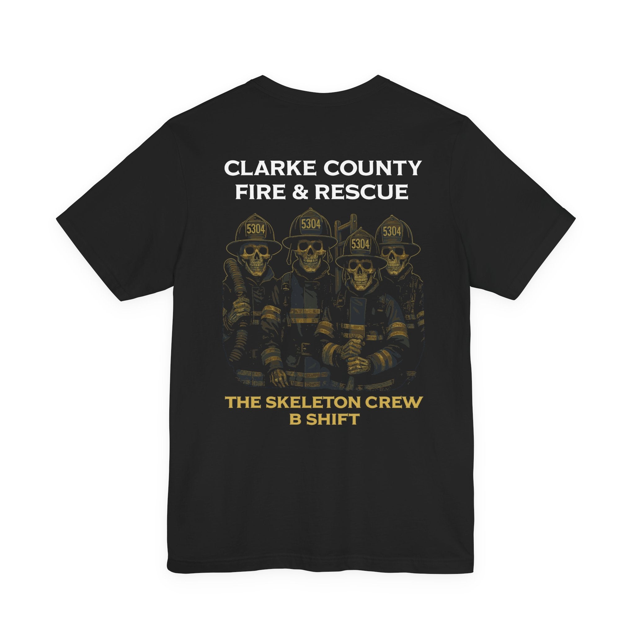 Clarke County B Shift version 1 (Portion of Proceeds go to Local 5304) - Bella+Canvas Soft Jersey Cotton Unisex Tee