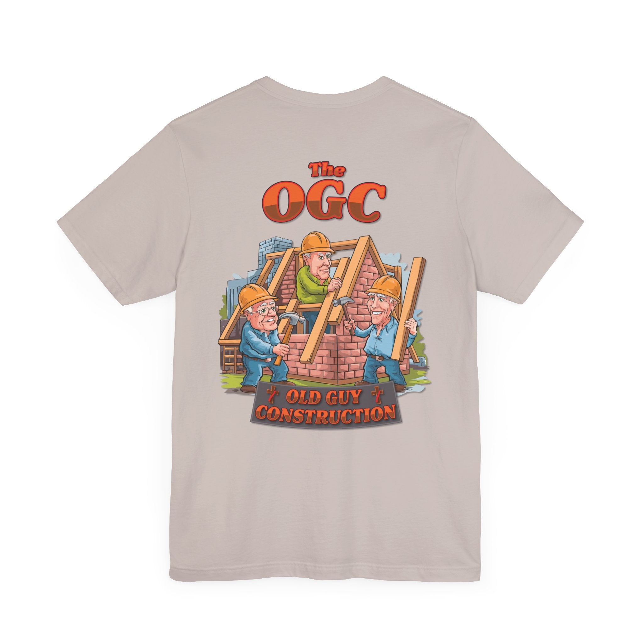 Old Guy Construction - Bella+Canvas Soft Unisex Tee